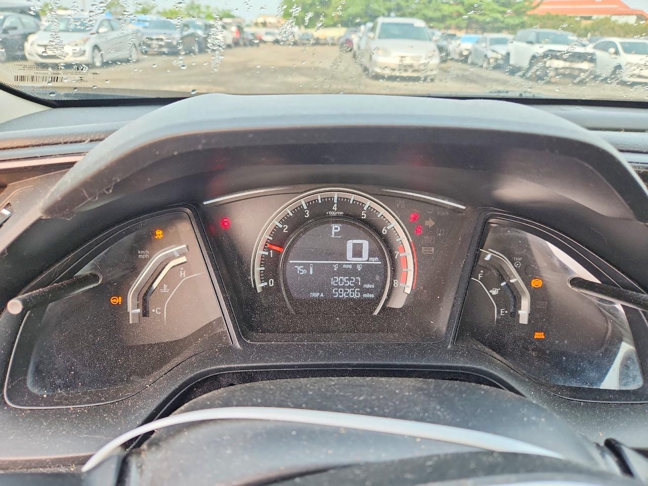 2016 Honda Civic Lx Gray vin: 2HGFC2F50GH527222
