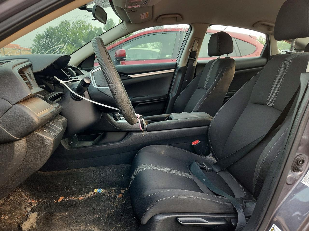 2016 Honda Civic Lx Gray vin: 2HGFC2F50GH527222