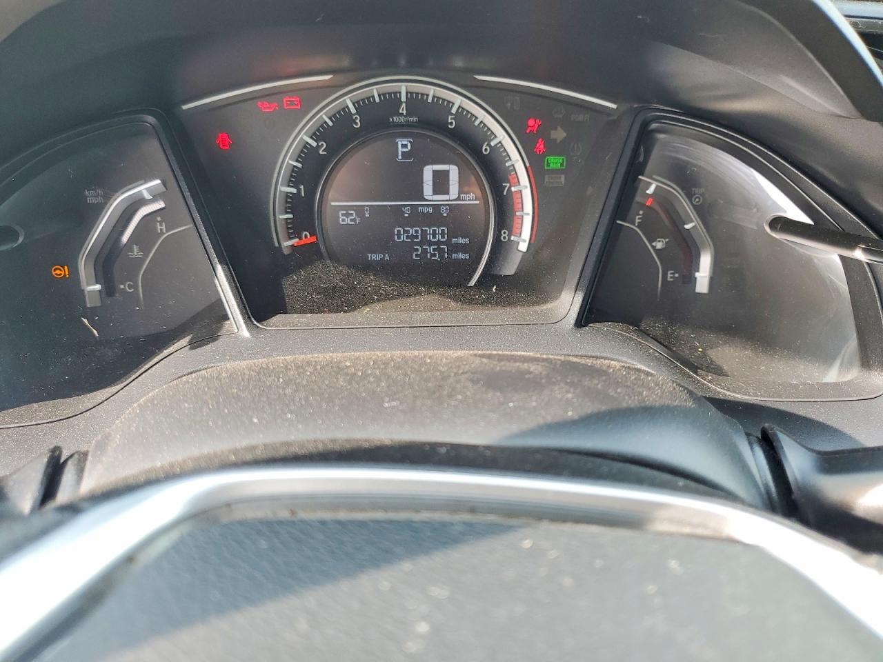2018 Honda Civic Lx White vin: 2HGFC2F50JH597309