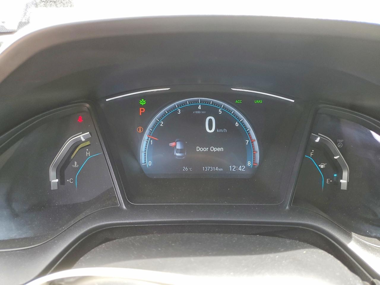 2019 Honda Civic Lx Blue vin: 2HGFC2F50KH011547