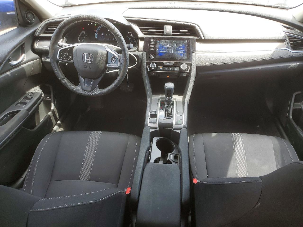 2019 Honda Civic Lx Blue vin: 2HGFC2F50KH011547