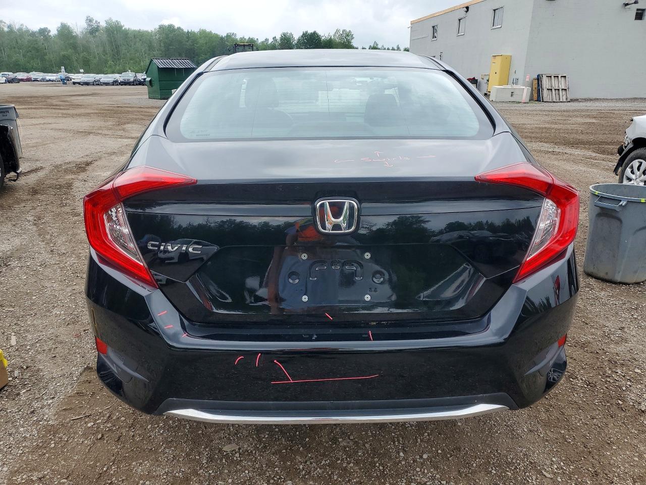 2019 Honda Civic Lx Черный vin: 2HGFC2F50KH044032