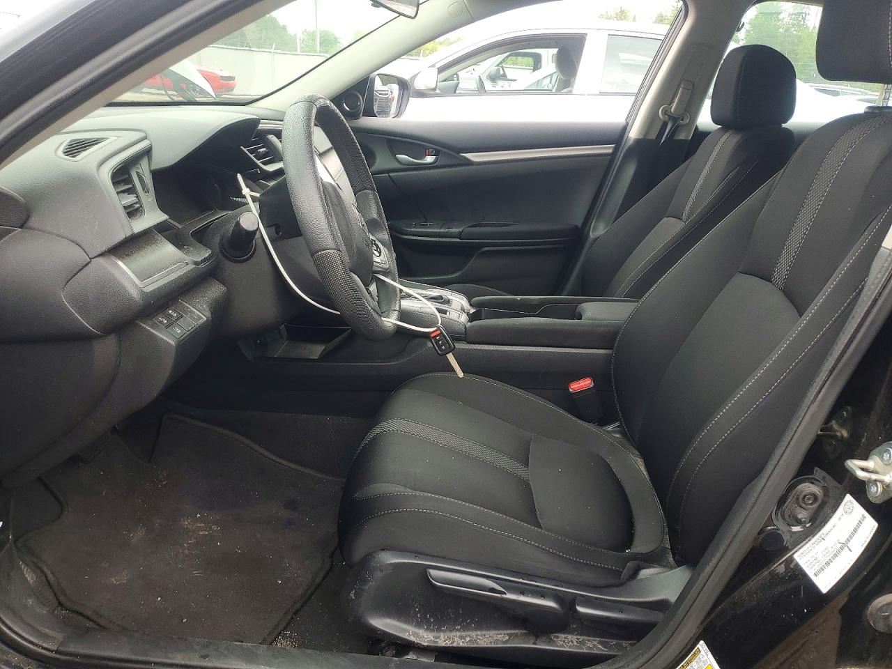 2019 Honda Civic Lx Черный vin: 2HGFC2F50KH044032