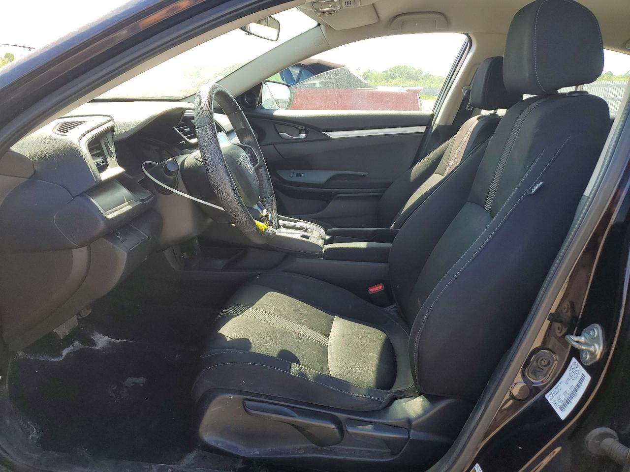 2016 Honda Civic Lx Black vin: 2HGFC2F51GH037212