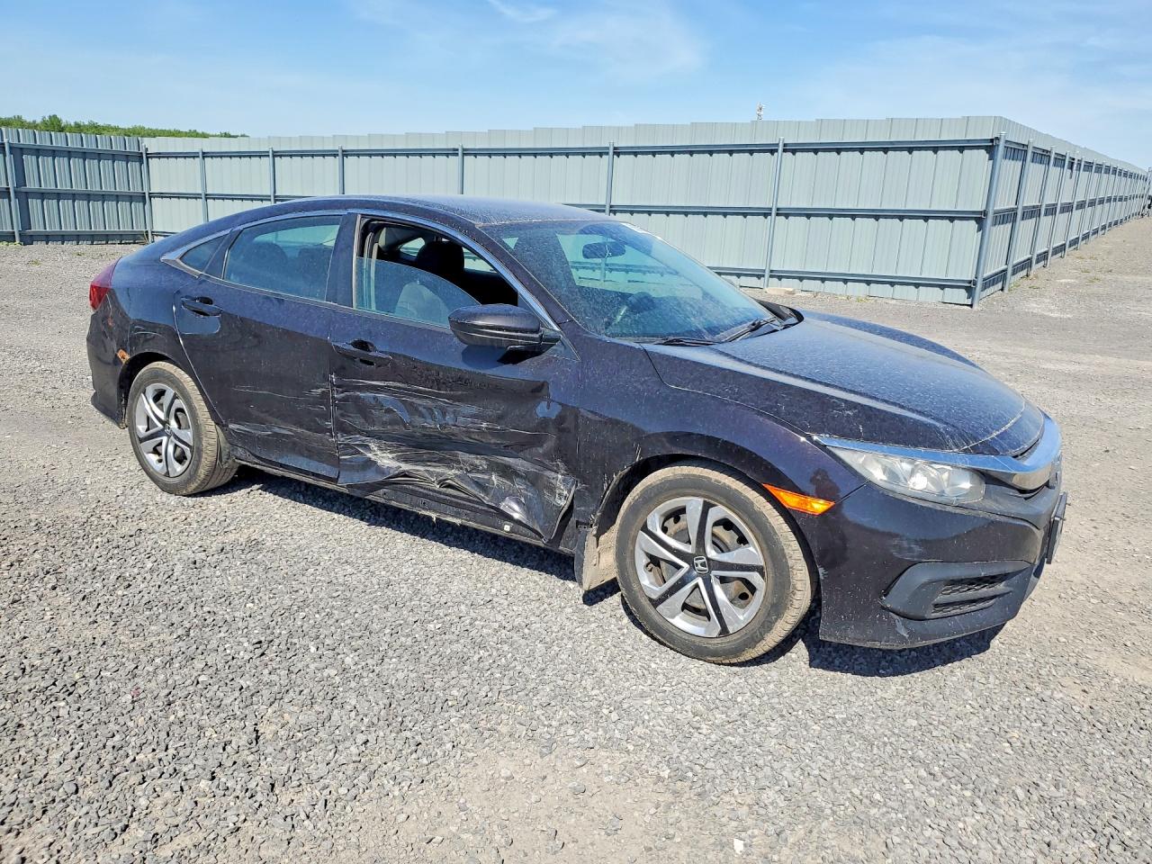 2016 Honda Civic Lx Black vin: 2HGFC2F51GH037212