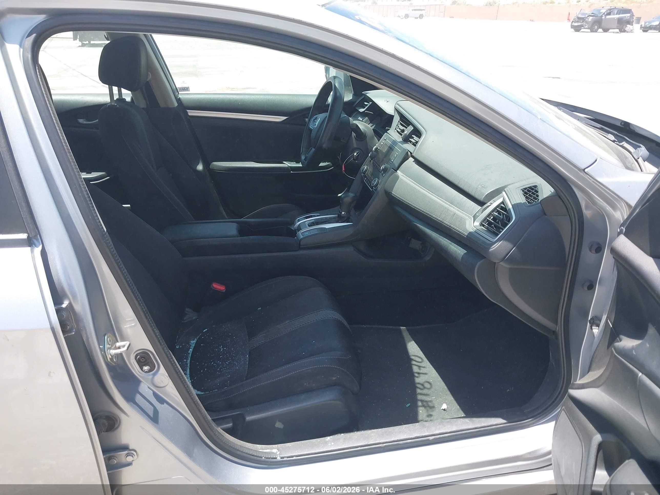 2016 Honda Civic Lx Silver vin: 2HGFC2F51GH555076
