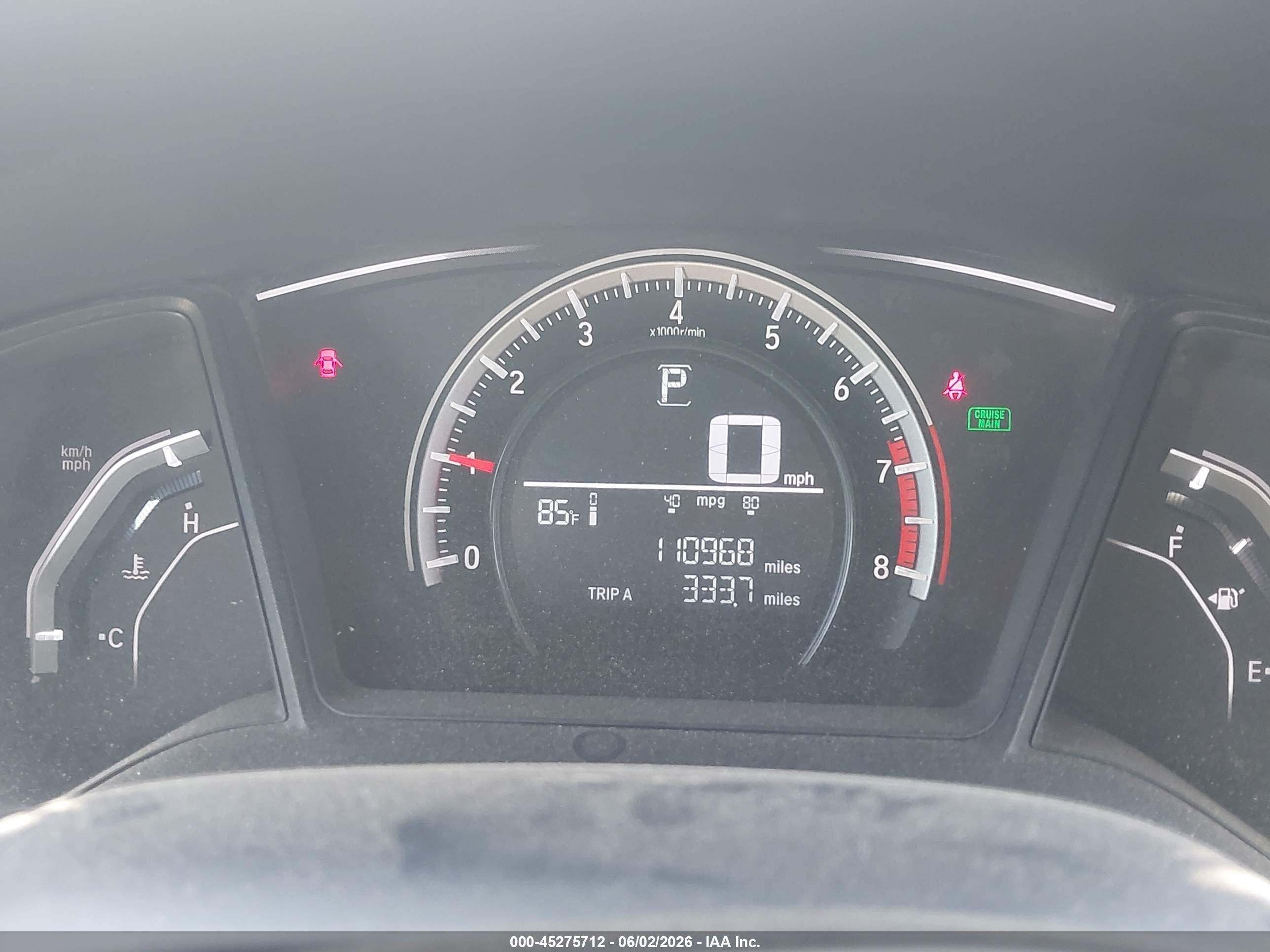 2016 Honda Civic Lx Silver vin: 2HGFC2F51GH555076