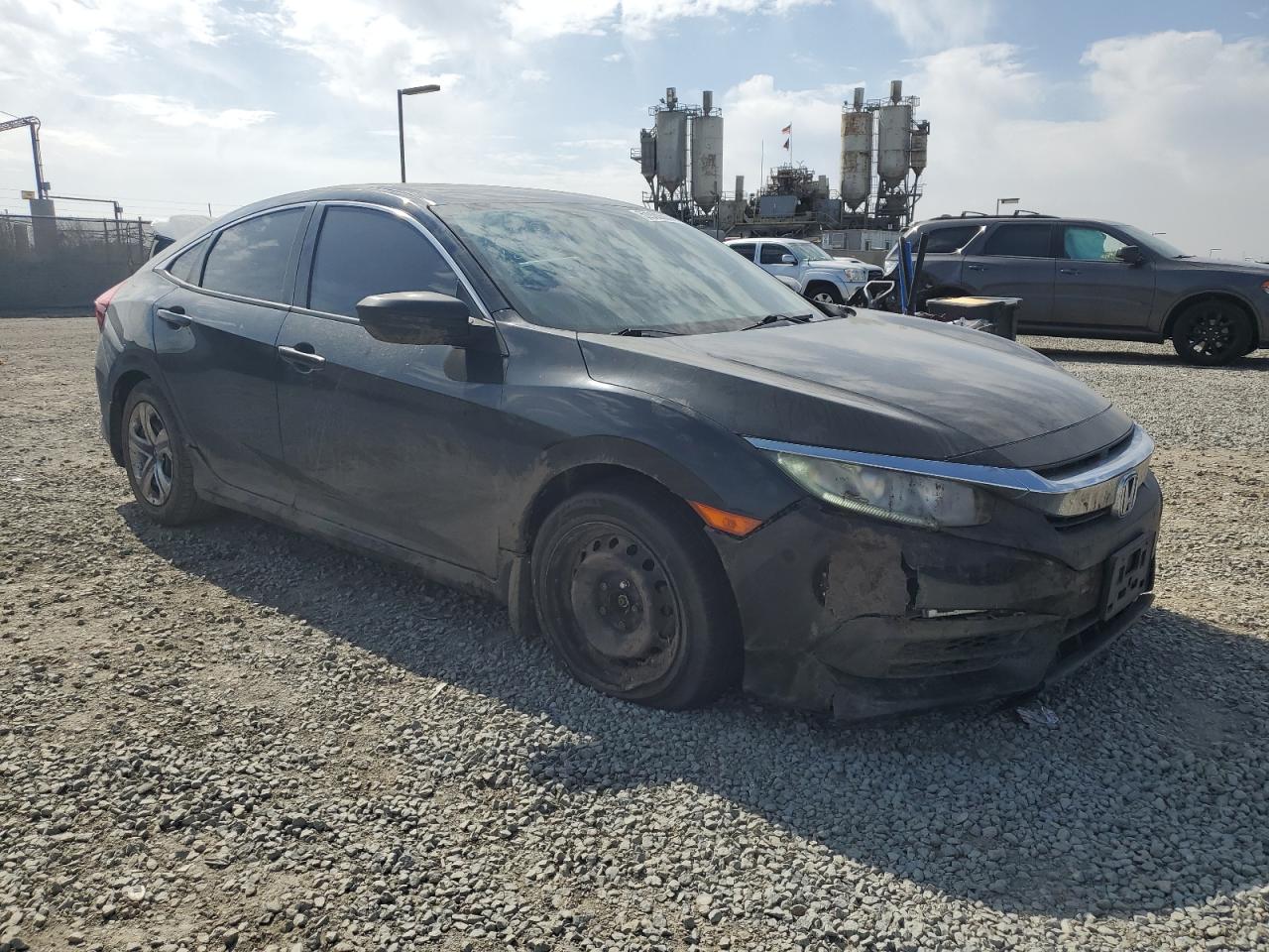2017 Honda Civic Lx Black vin: 2HGFC2F51HH561803