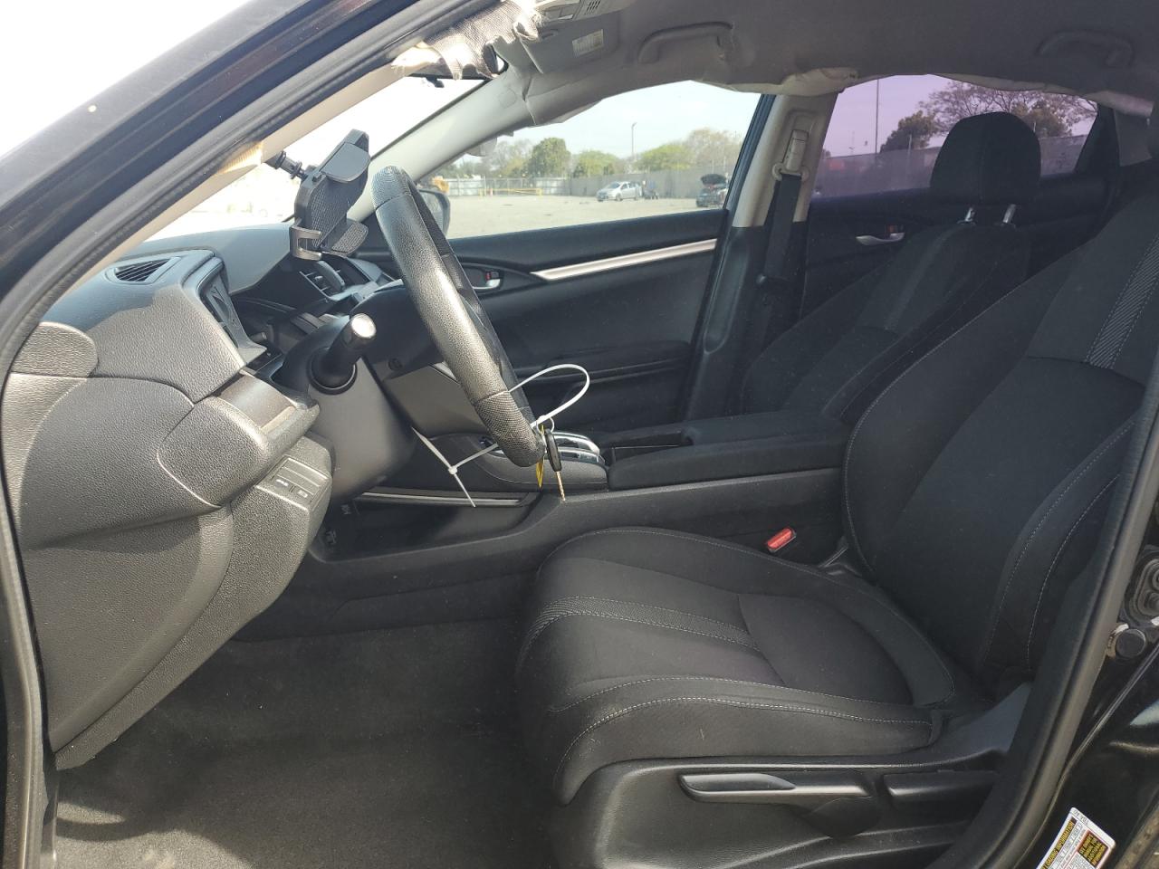2017 Honda Civic Lx Black vin: 2HGFC2F51HH561803
