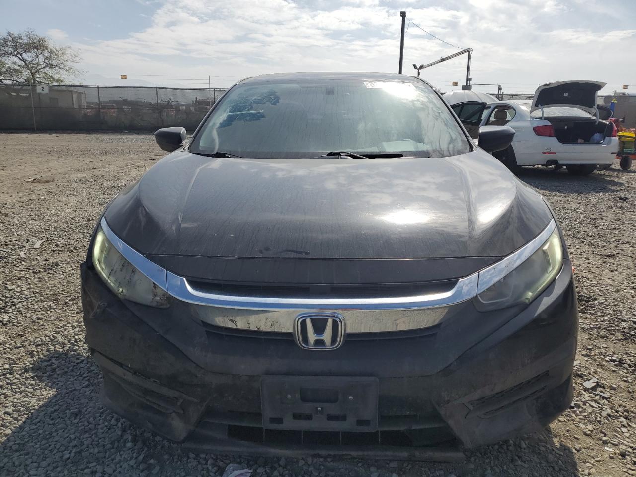 2017 Honda Civic Lx Black vin: 2HGFC2F51HH561803