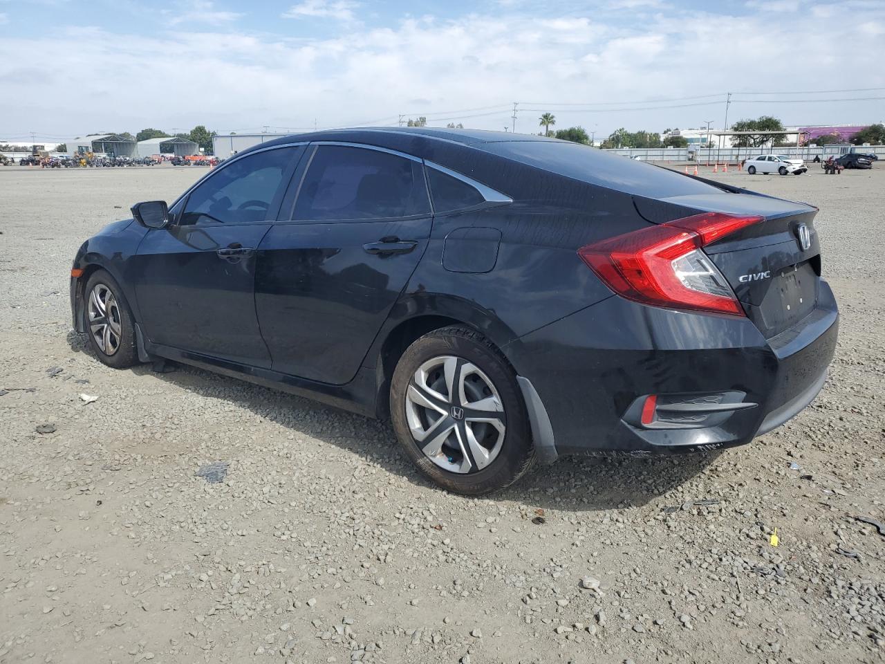 2017 Honda Civic Lx Black vin: 2HGFC2F51HH561803
