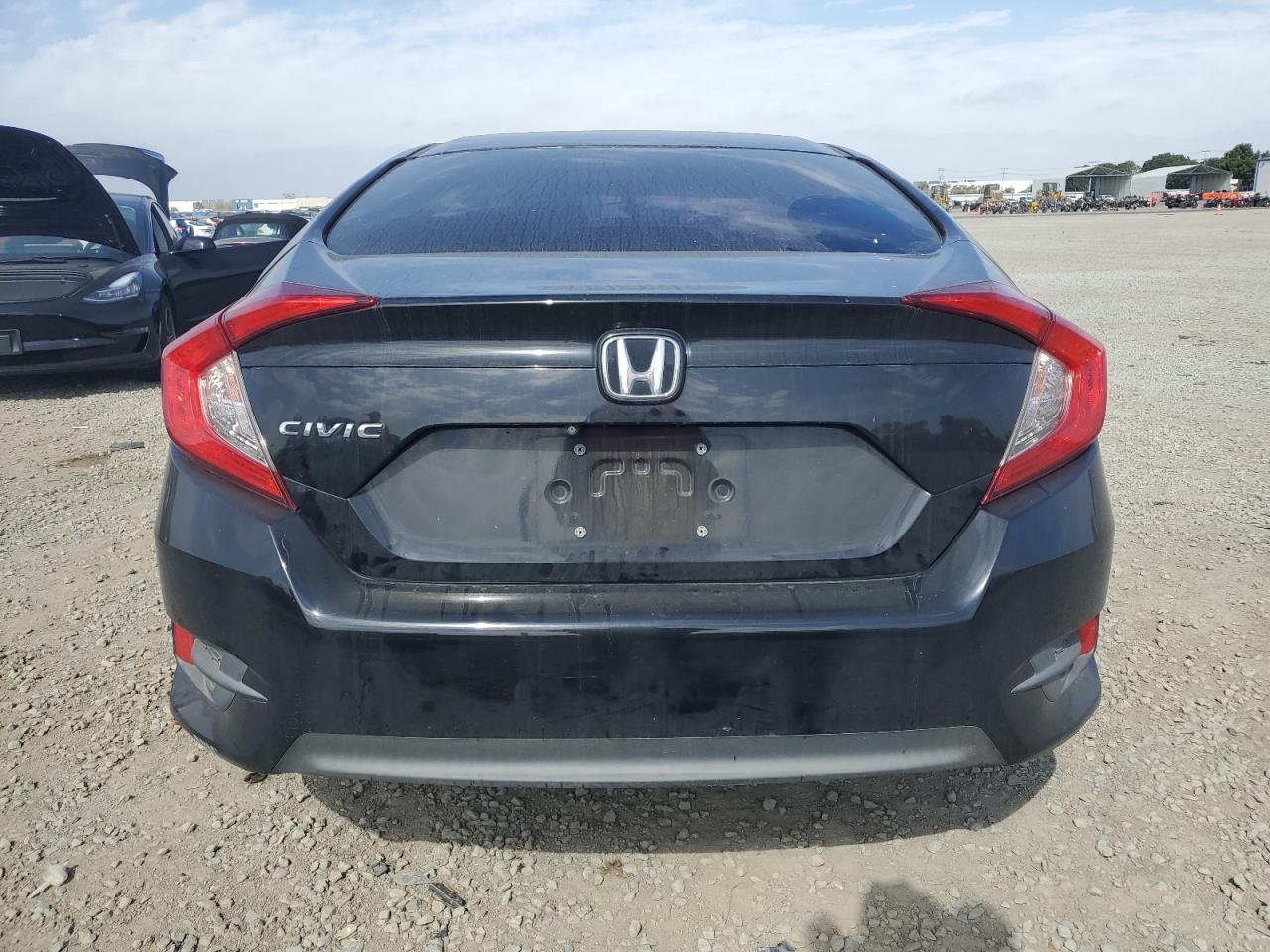 2017 Honda Civic Lx Black vin: 2HGFC2F51HH561803