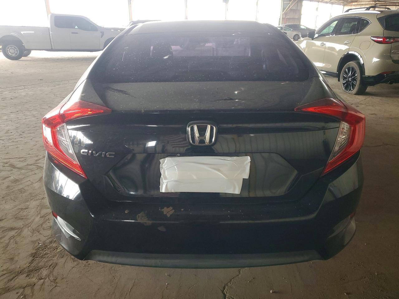 2017 Honda Civic Lx Black vin: 2HGFC2F51HH561803