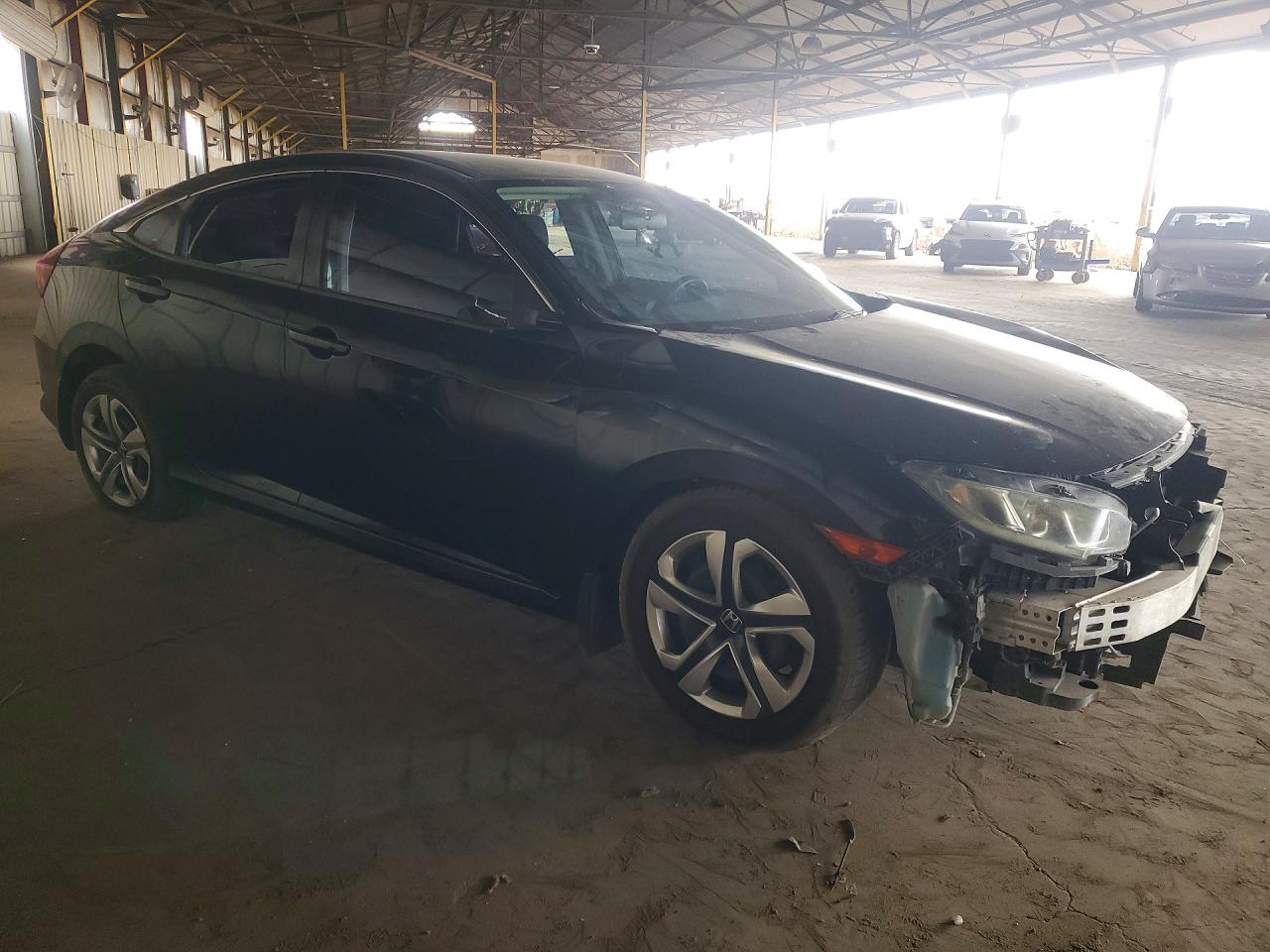 2017 Honda Civic Lx Black vin: 2HGFC2F51HH561803