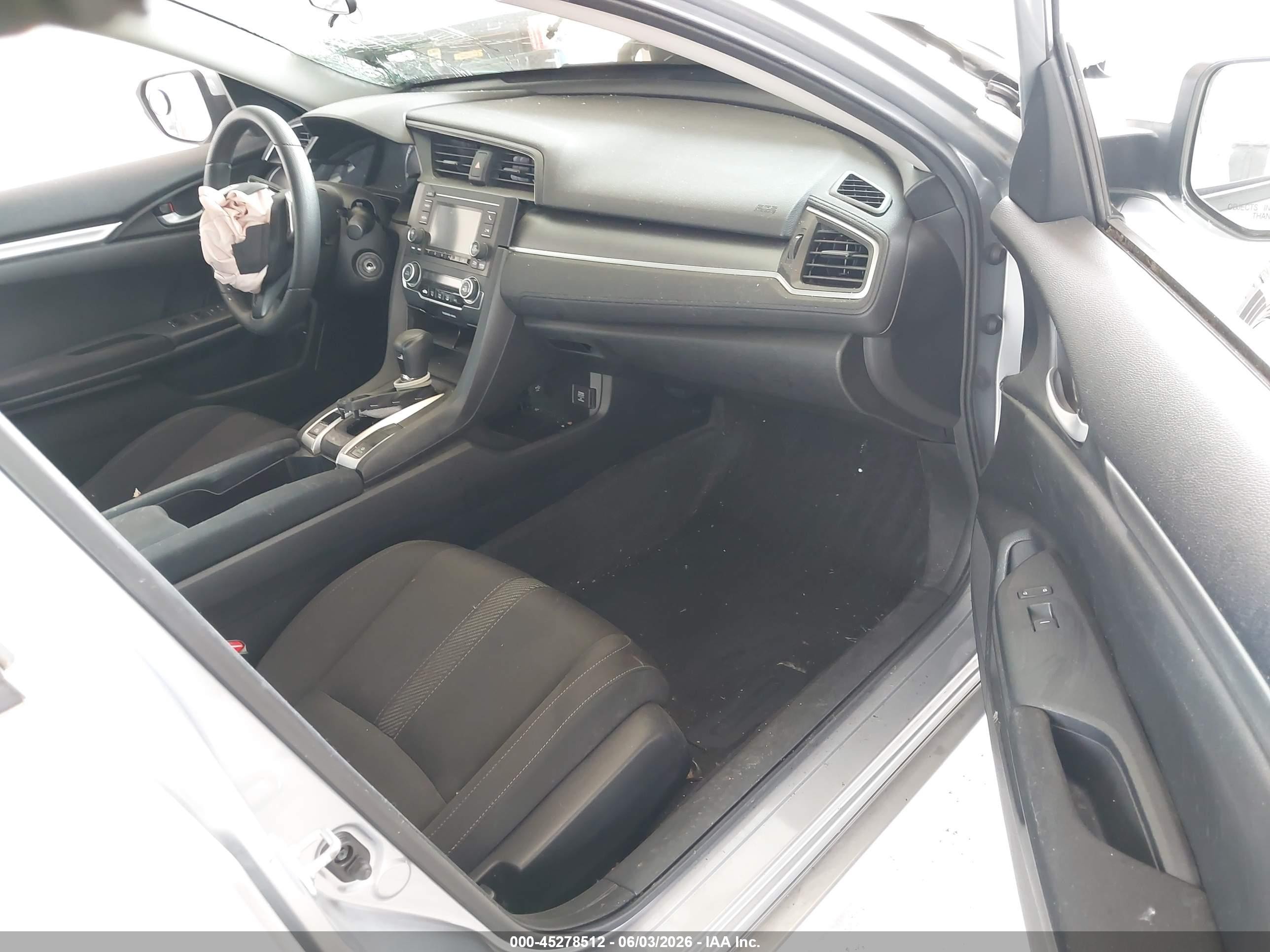 2017 Honda Civic Lx Silver vin: 2HGFC2F51HH570291