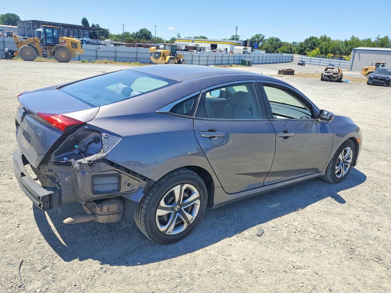 2018 Honda Civic Lx Charcoal vin: 2HGFC2F51JH544859