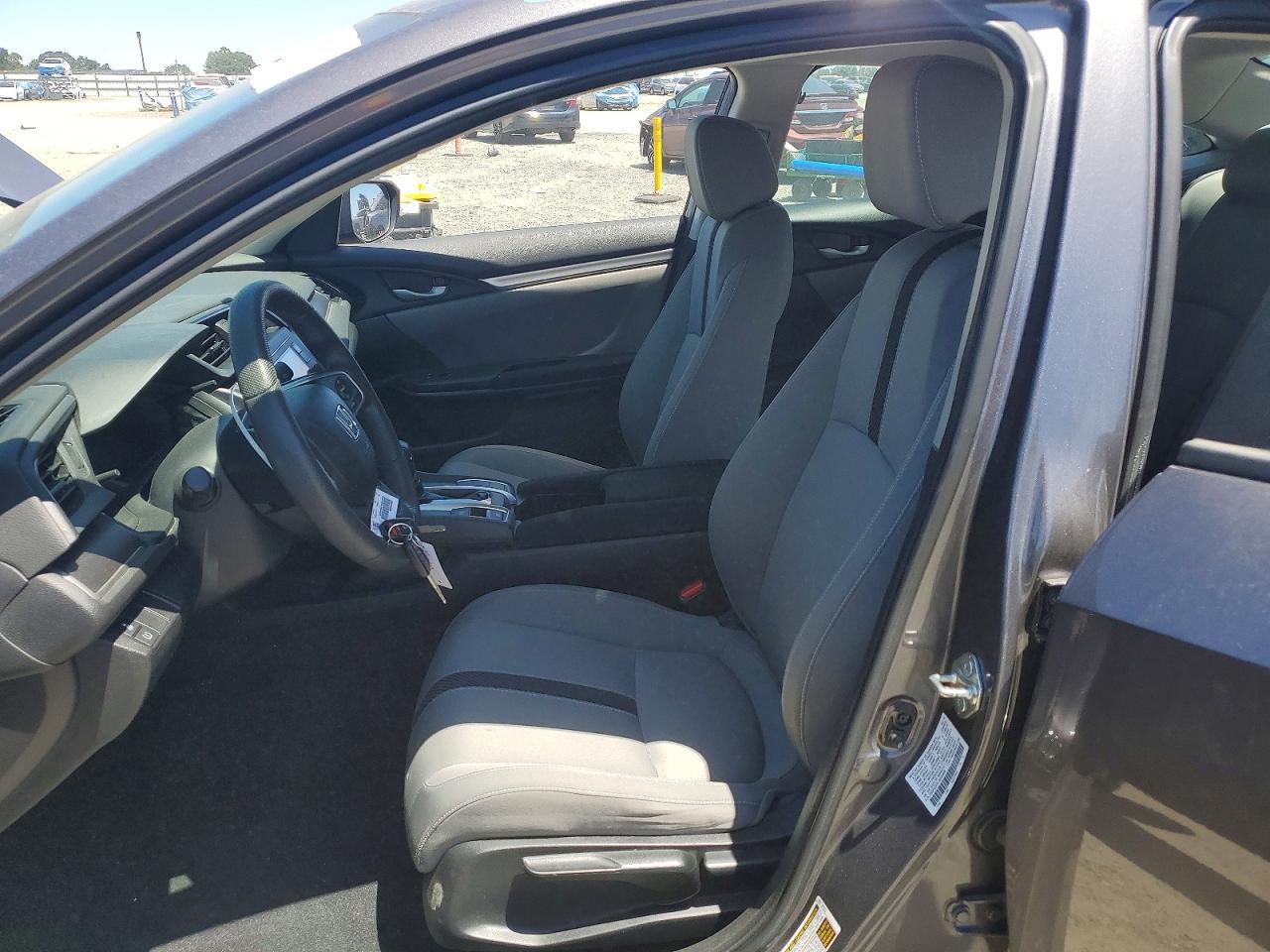 2018 Honda Civic Lx Charcoal vin: 2HGFC2F51JH544859