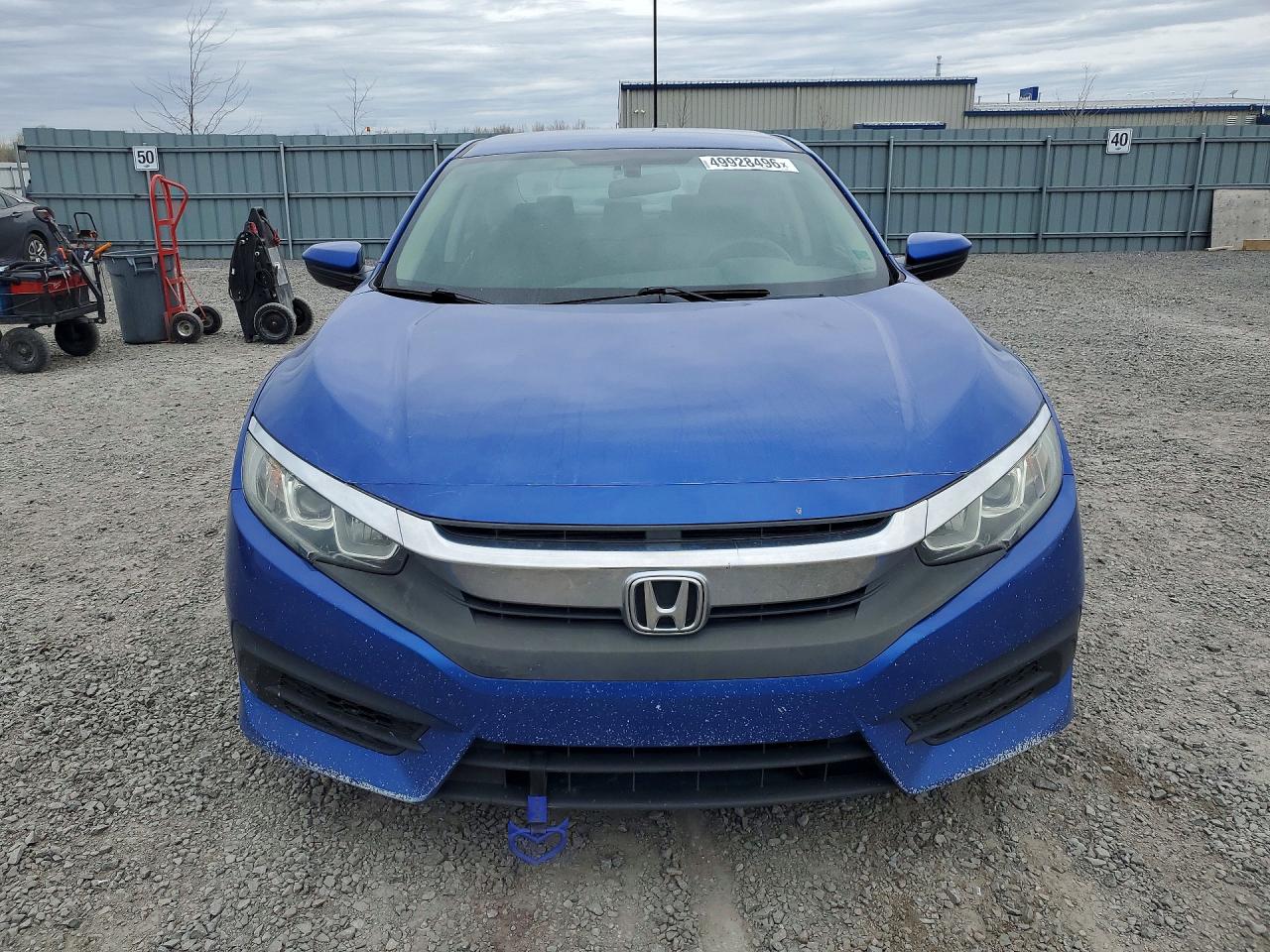 2016 Honda Civic Lx Blue vin: 2HGFC2F52GH033458