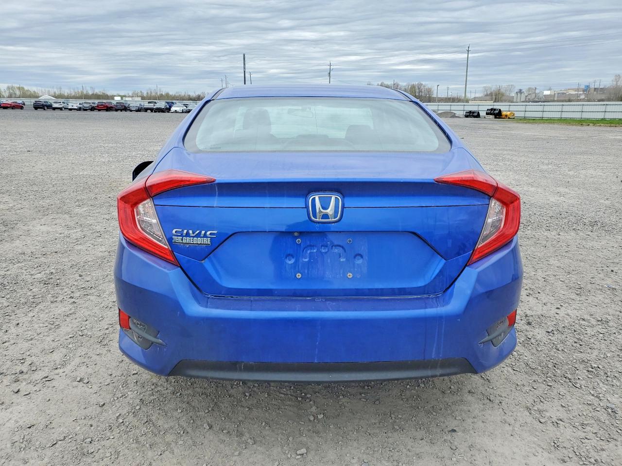 2016 Honda Civic Lx Blue vin: 2HGFC2F52GH033458