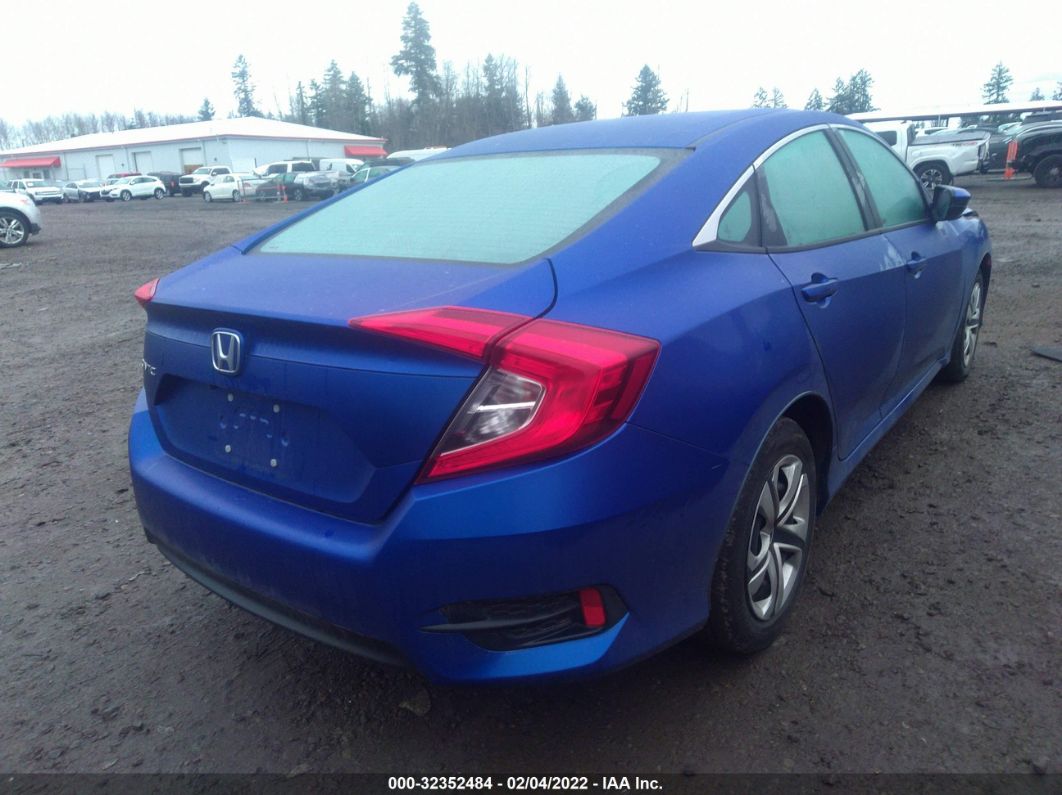 2017 Honda Civic Sedan Lx Blue vin: 2HGFC2F52HH537123