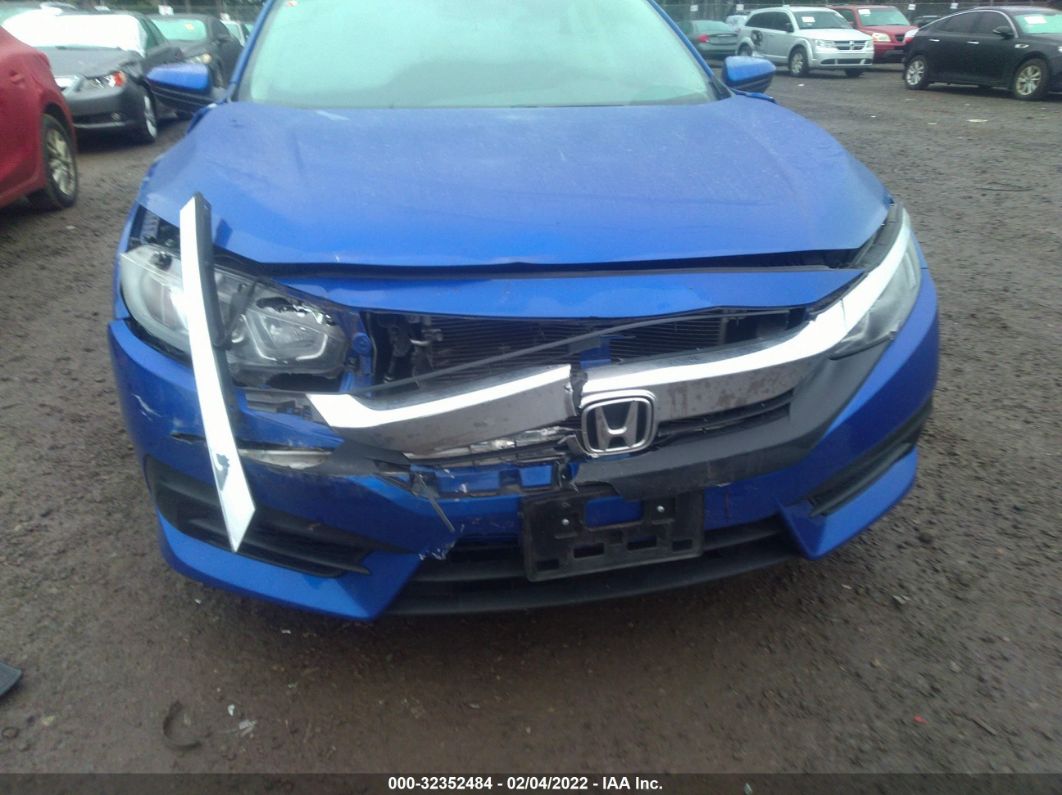 2017 Honda Civic Sedan Lx Blue vin: 2HGFC2F52HH537123