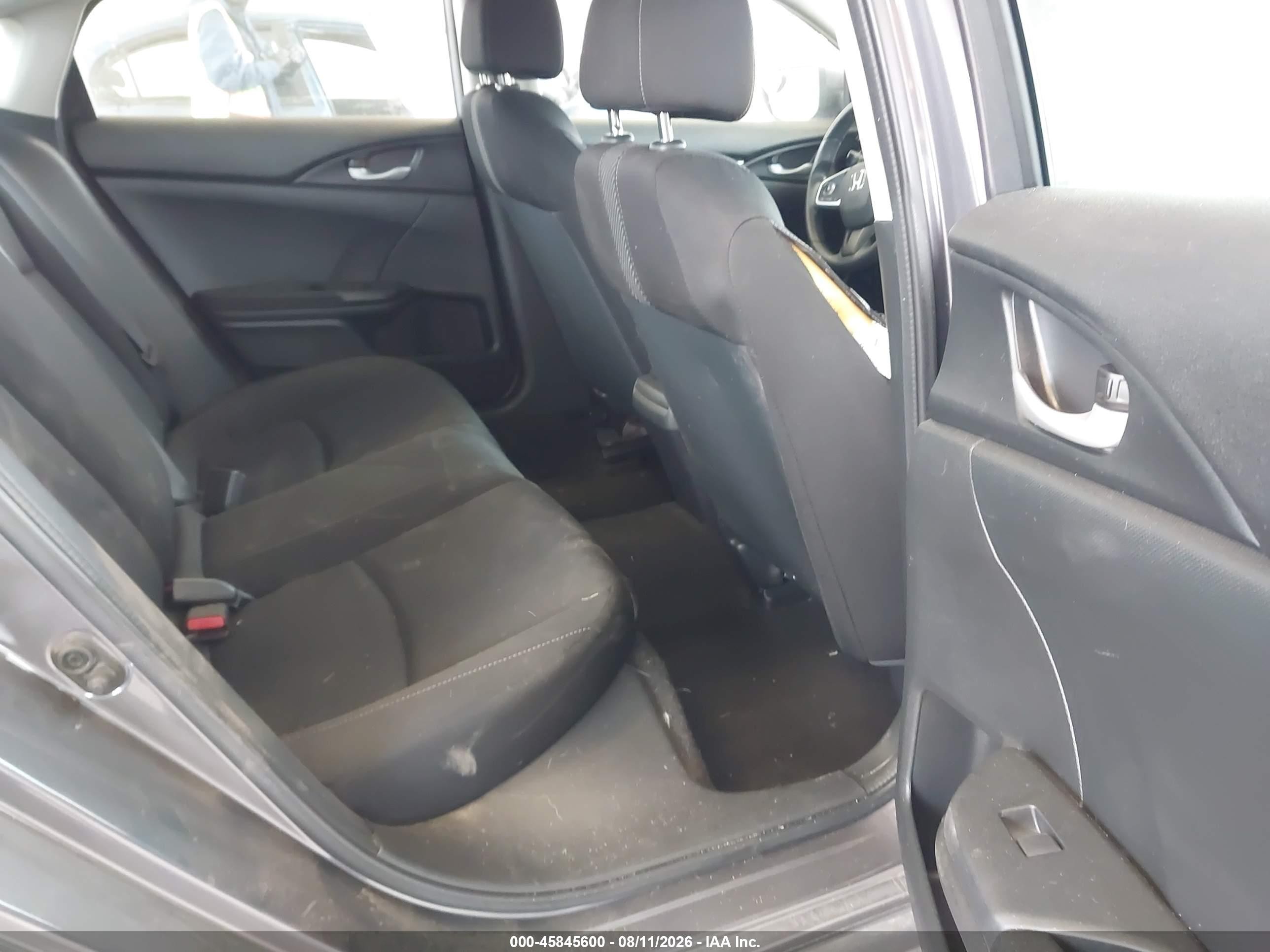 2017 Honda Civic Lx Gray vin: 2HGFC2F53HH509959