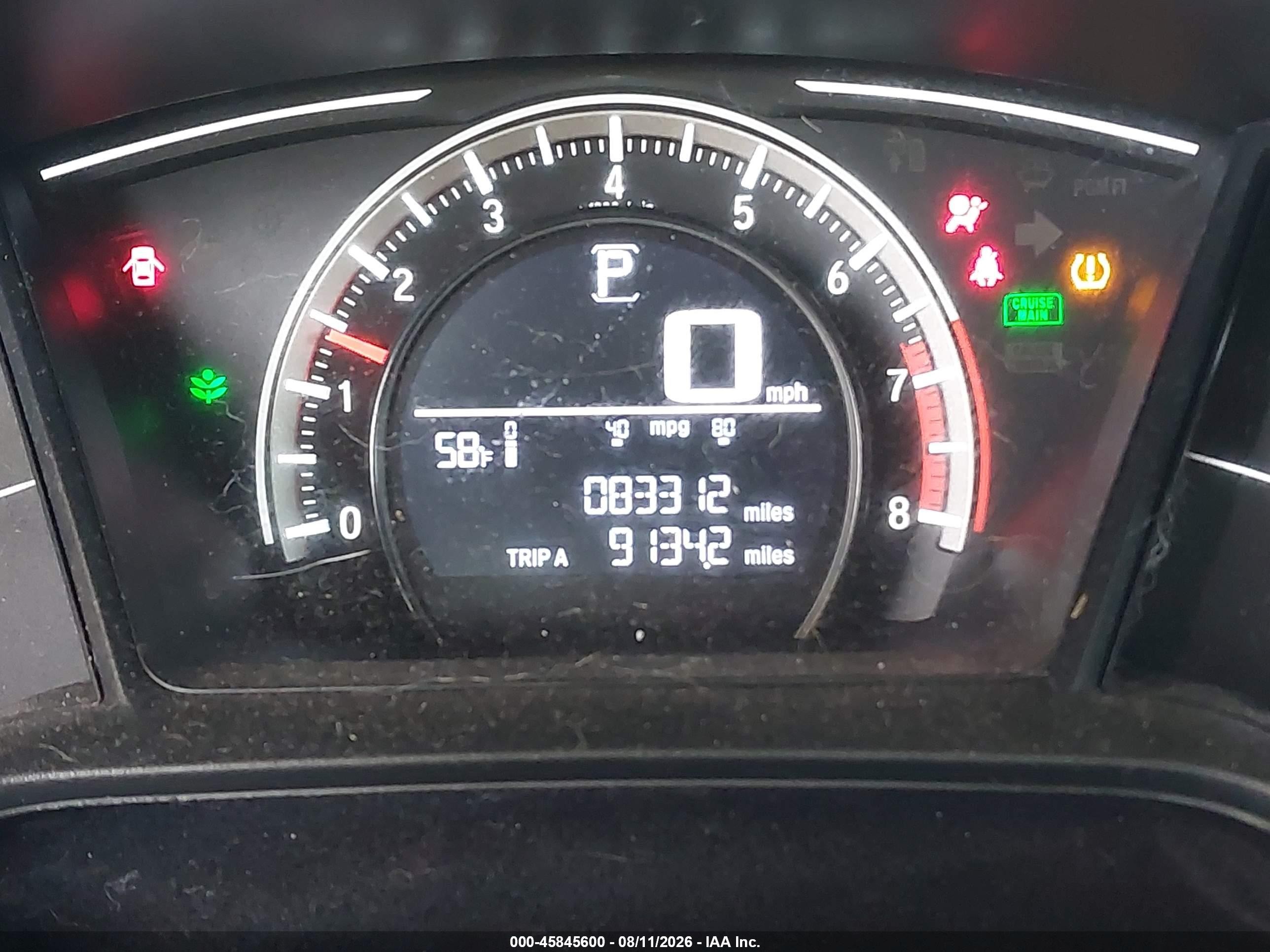 2017 Honda Civic Lx Gray vin: 2HGFC2F53HH509959
