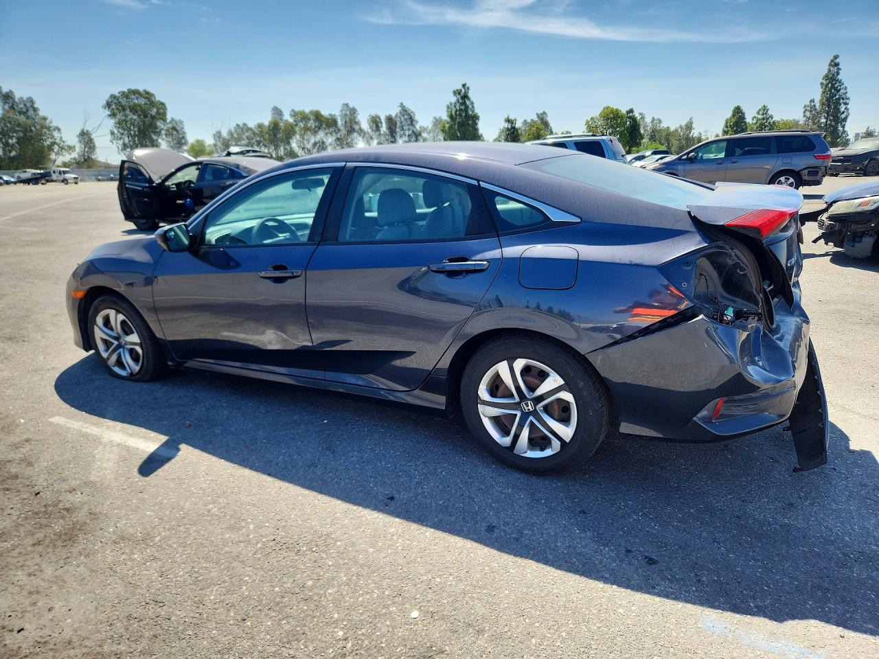 2017 Honda Civic Lx Black vin: 2HGFC2F53HH532626