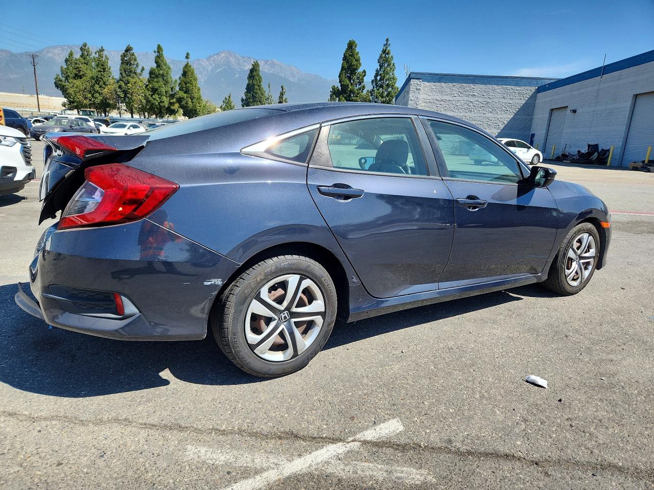 2017 Honda Civic Lx Black vin: 2HGFC2F53HH532626
