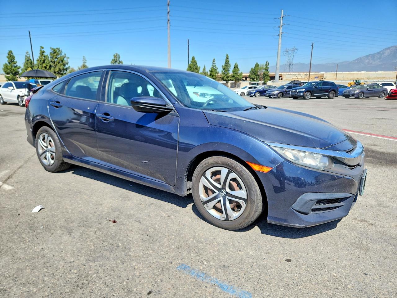 2017 Honda Civic Lx Black vin: 2HGFC2F53HH532626