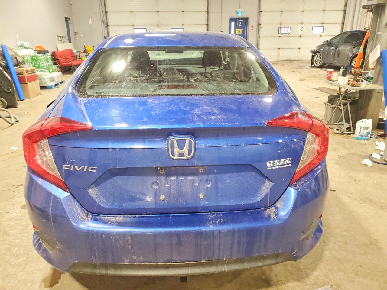 2018 Honda Civic Lx Синий vin: 2HGFC2F53JH012156