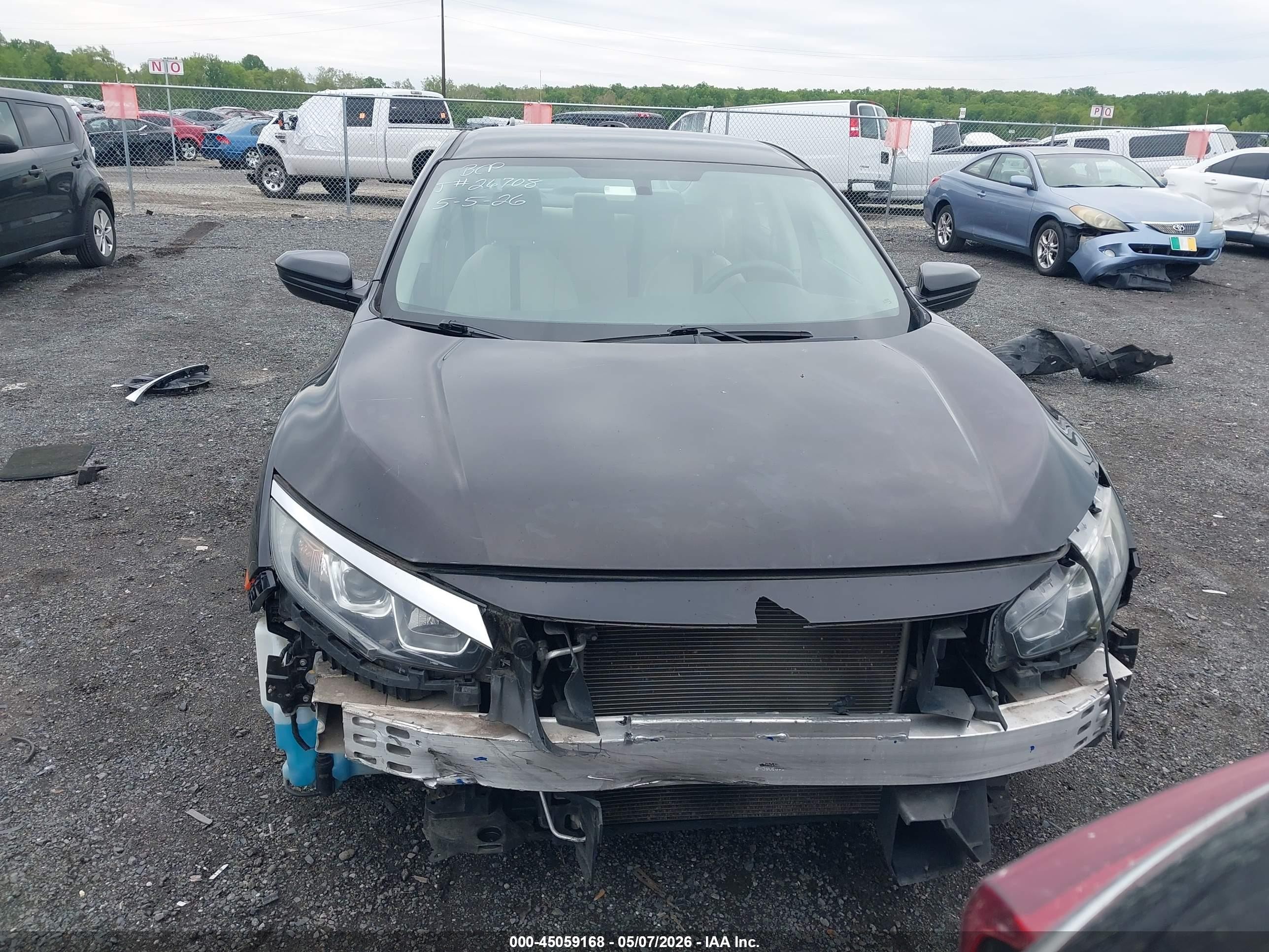 2018 Honda Civic Lx Black vin: 2HGFC2F53JH552932