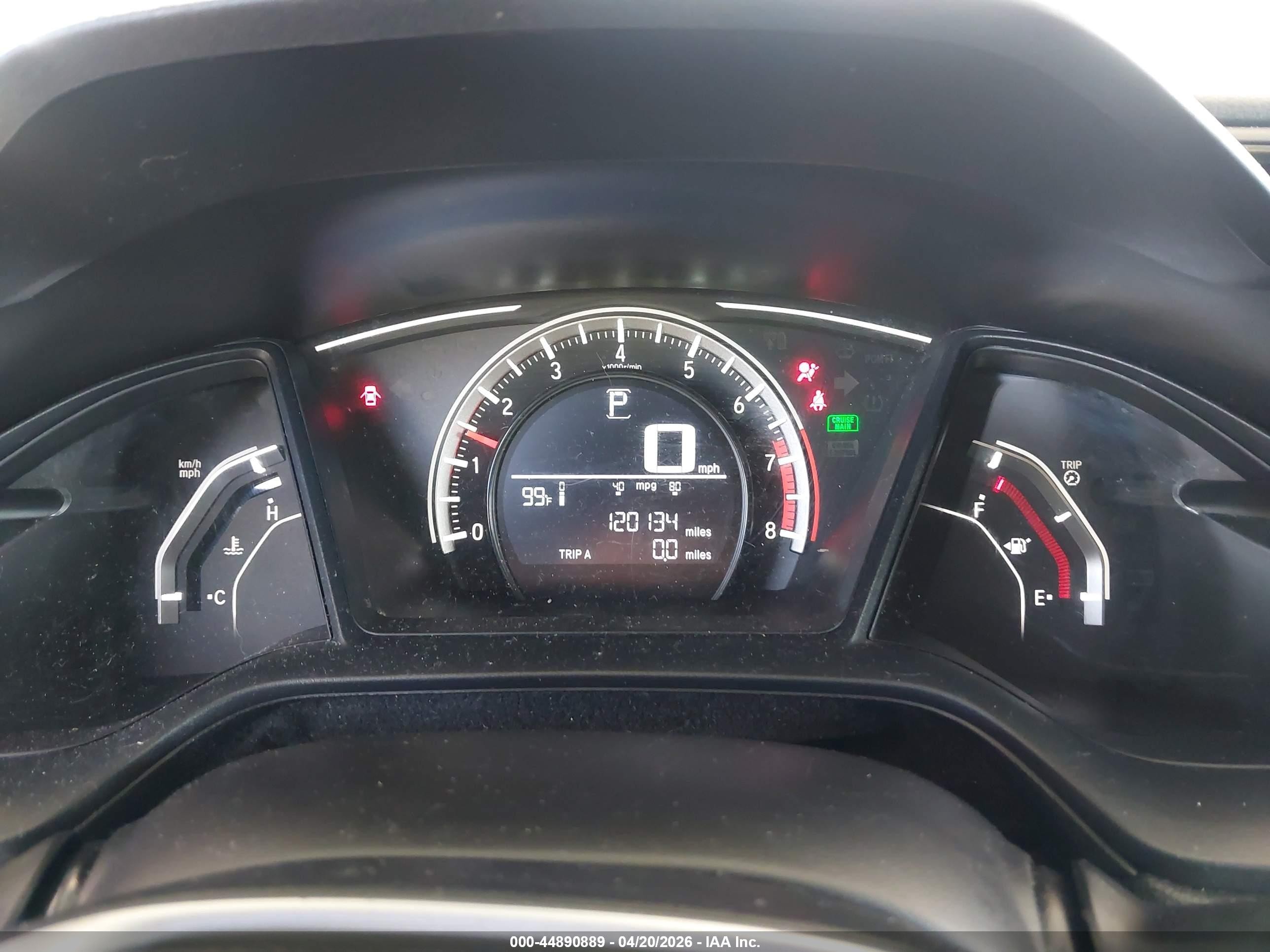2018 Honda Civic Lx Серый vin: 2HGFC2F53JH595926