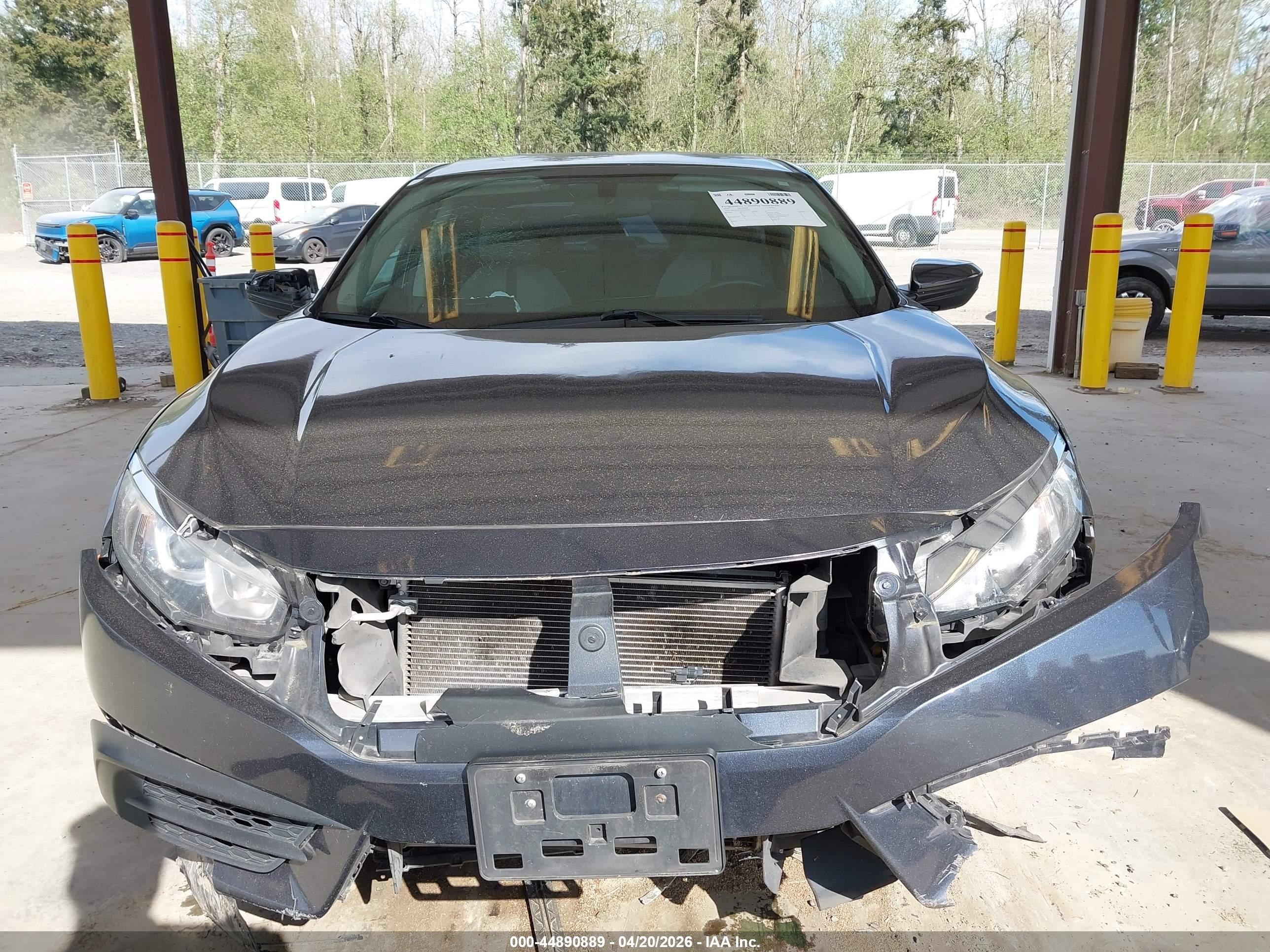 2018 Honda Civic Lx Серый vin: 2HGFC2F53JH595926