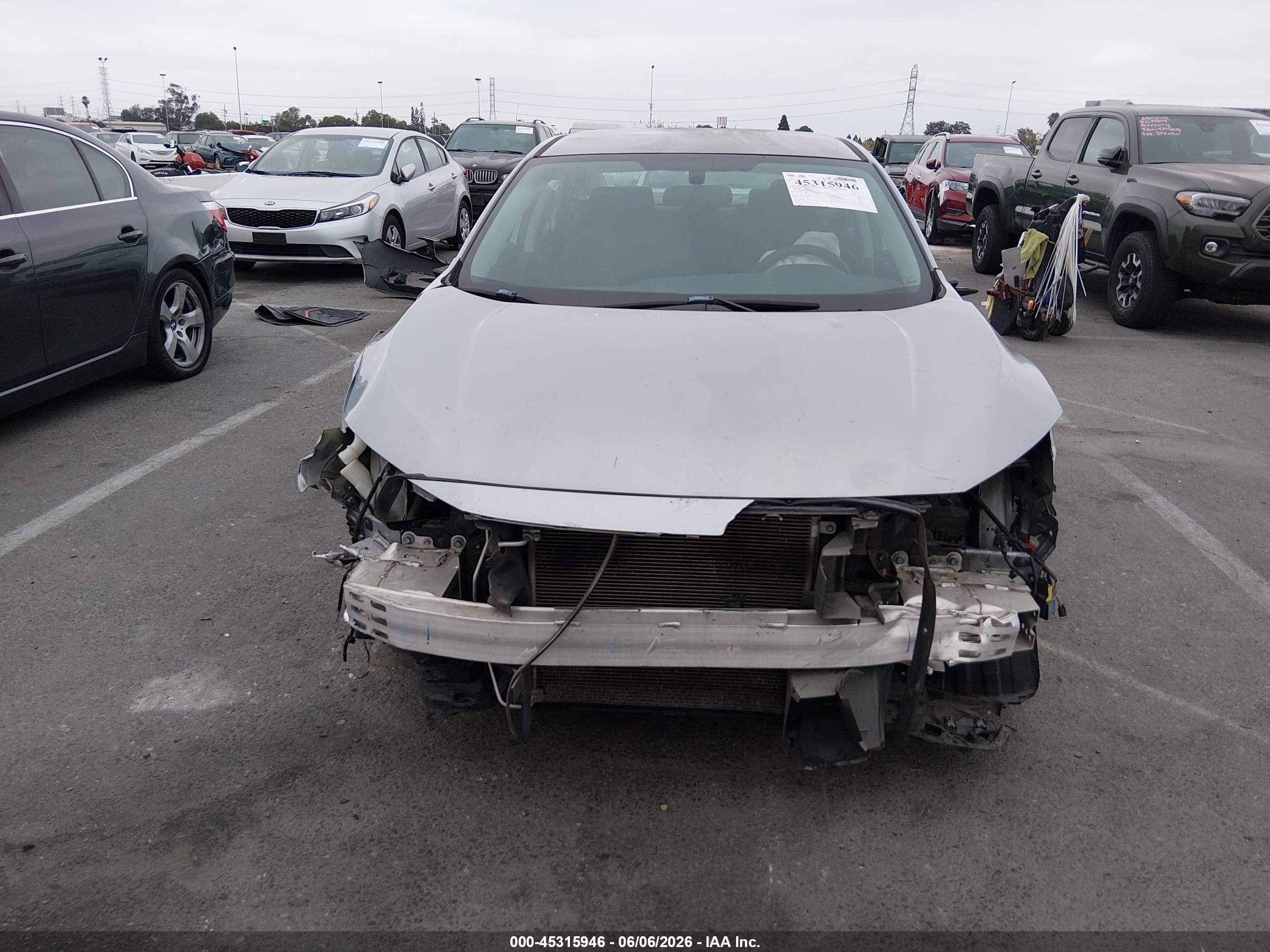 2016 Honda Civic Lx Silver vin: 2HGFC2F54GH550101