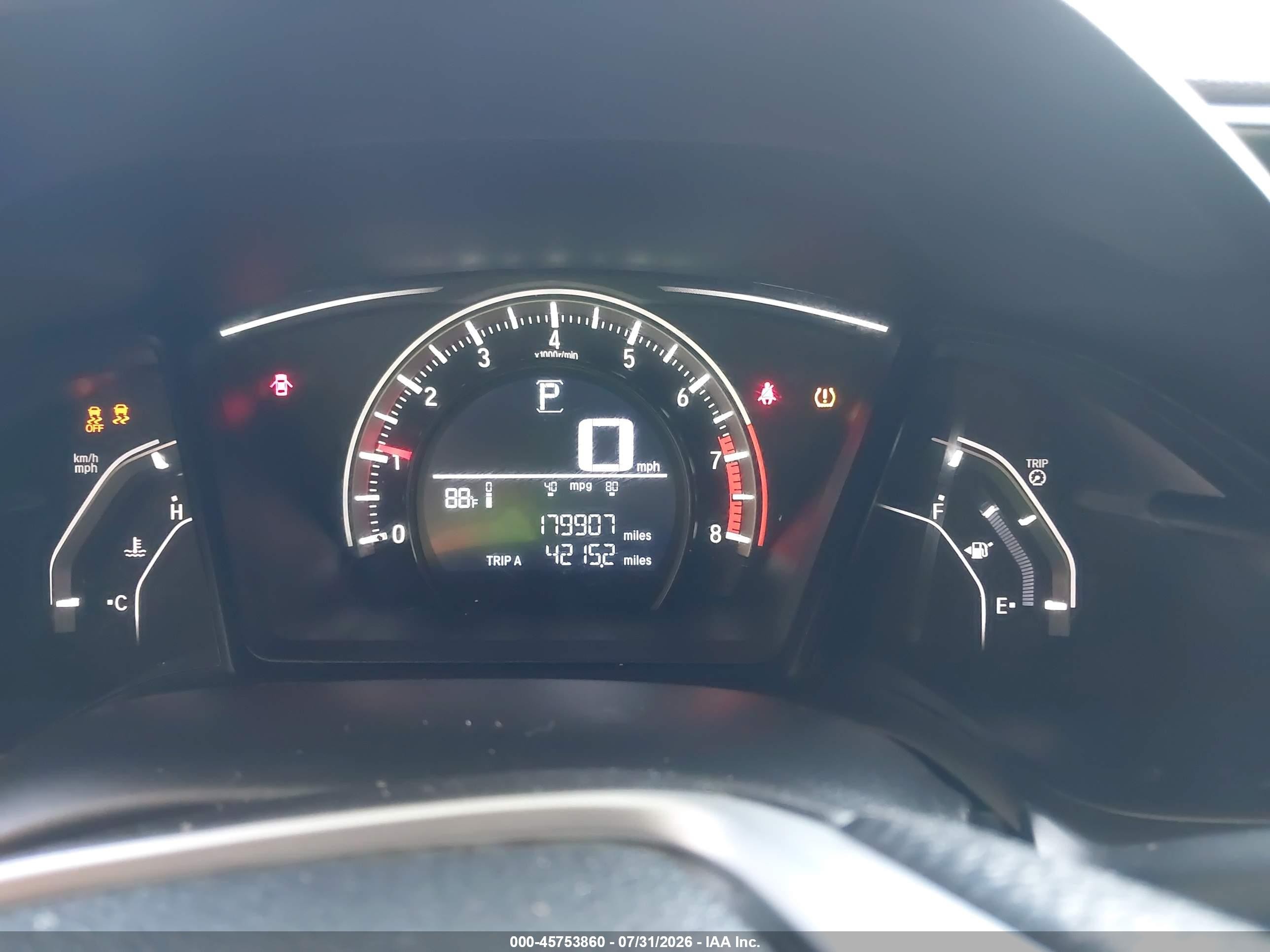 2016 Honda Civic Lx Белый vin: 2HGFC2F54GH557131