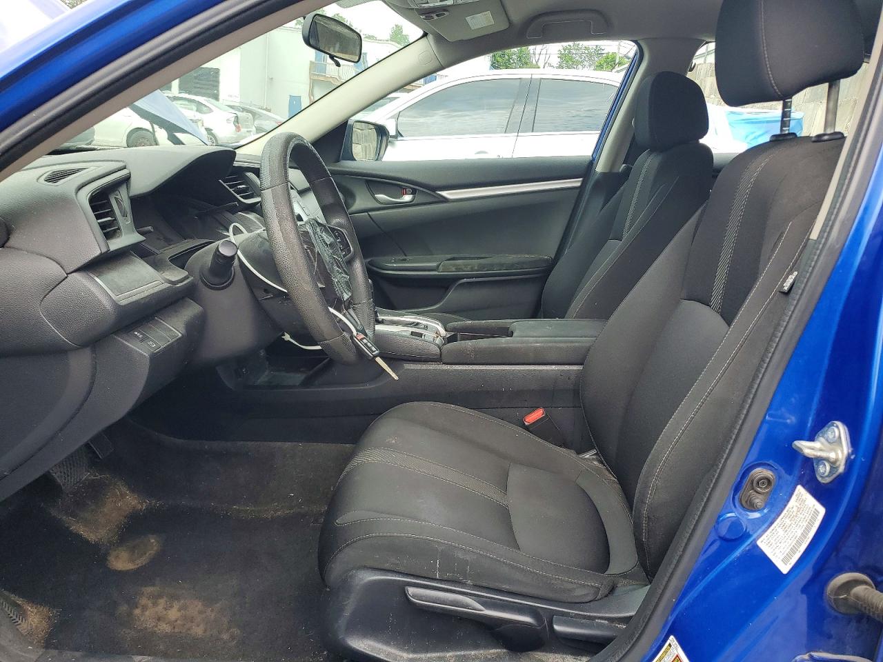 2017 Honda Civic Lx Blue vin: 2HGFC2F54HH528827