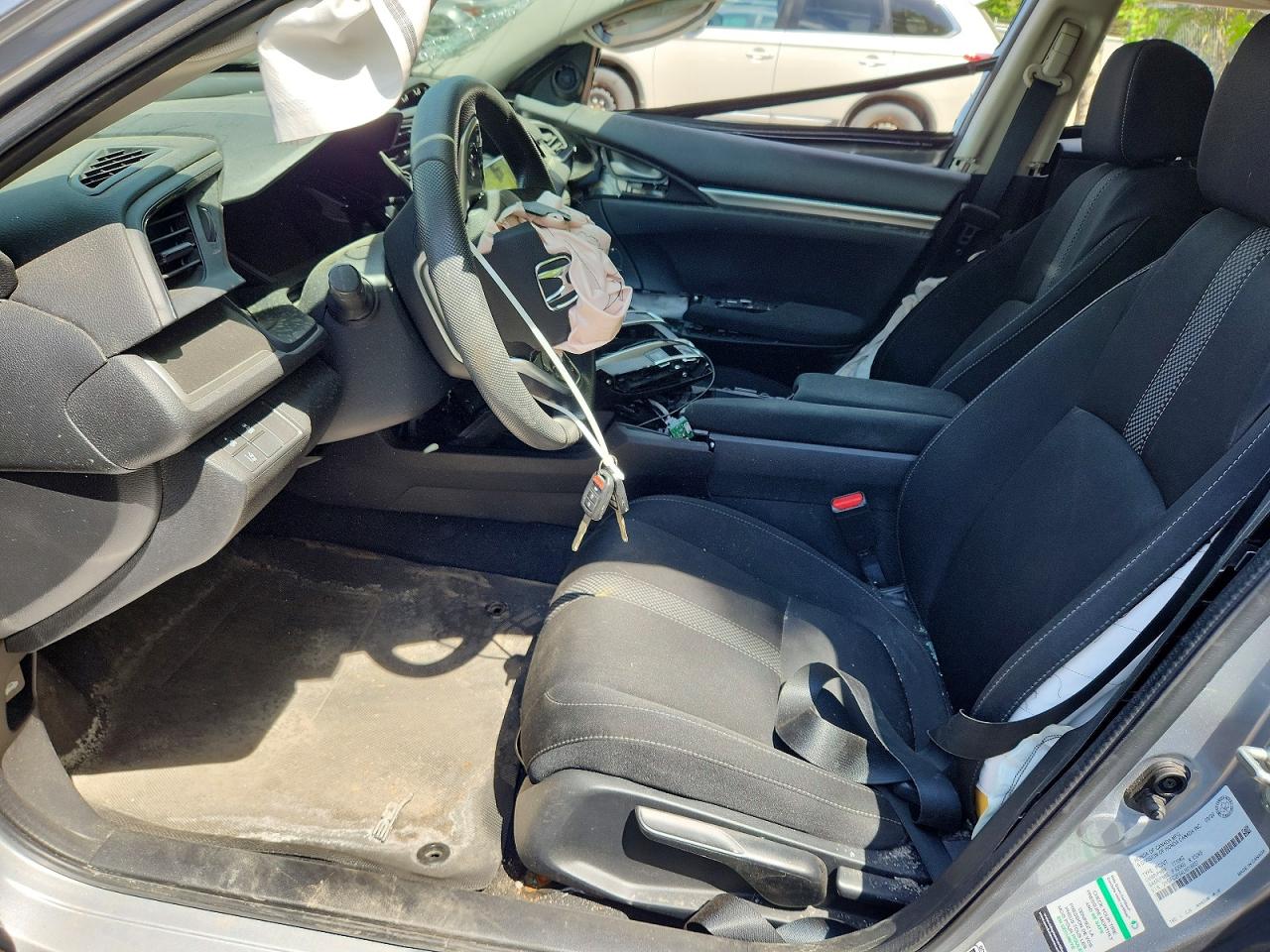 2020 Honda Civic Lx Silver vin: 2HGFC2F54LH016607