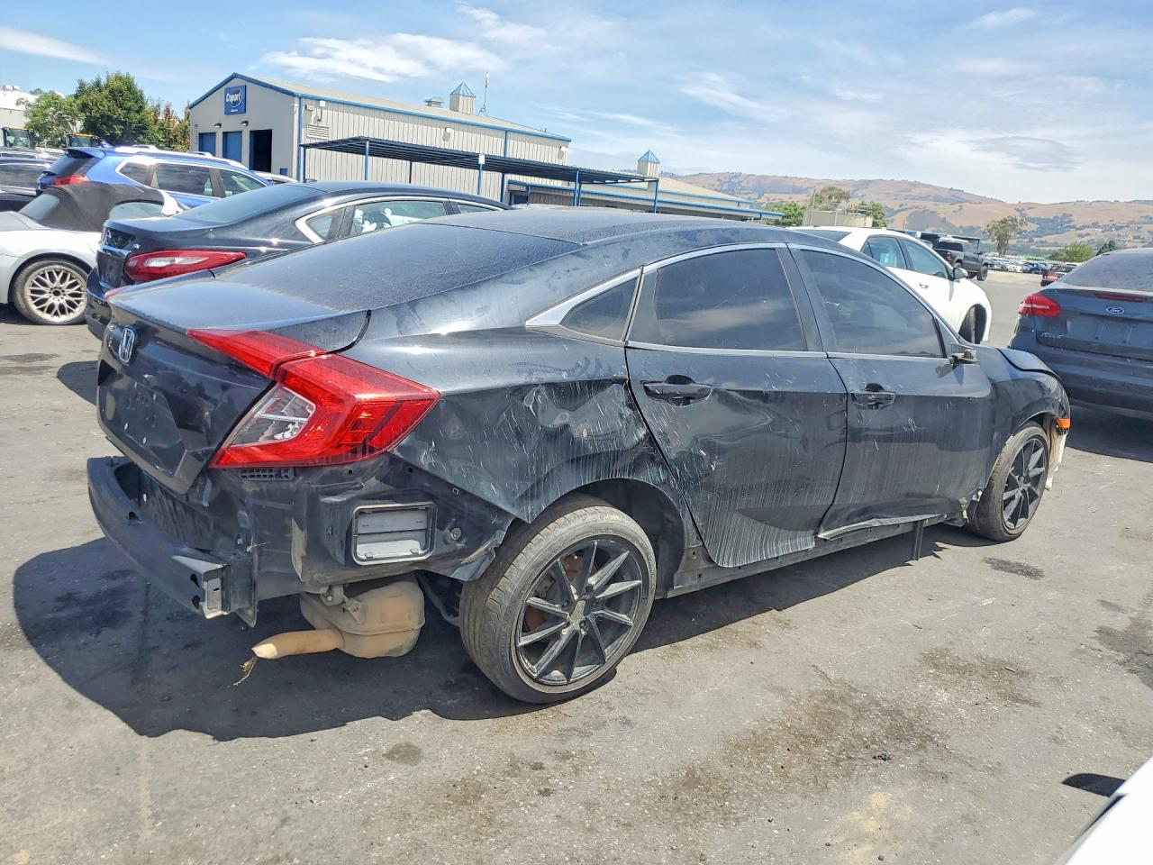 2017 Honda Civic Lx Black vin: 2HGFC2F55HH501748