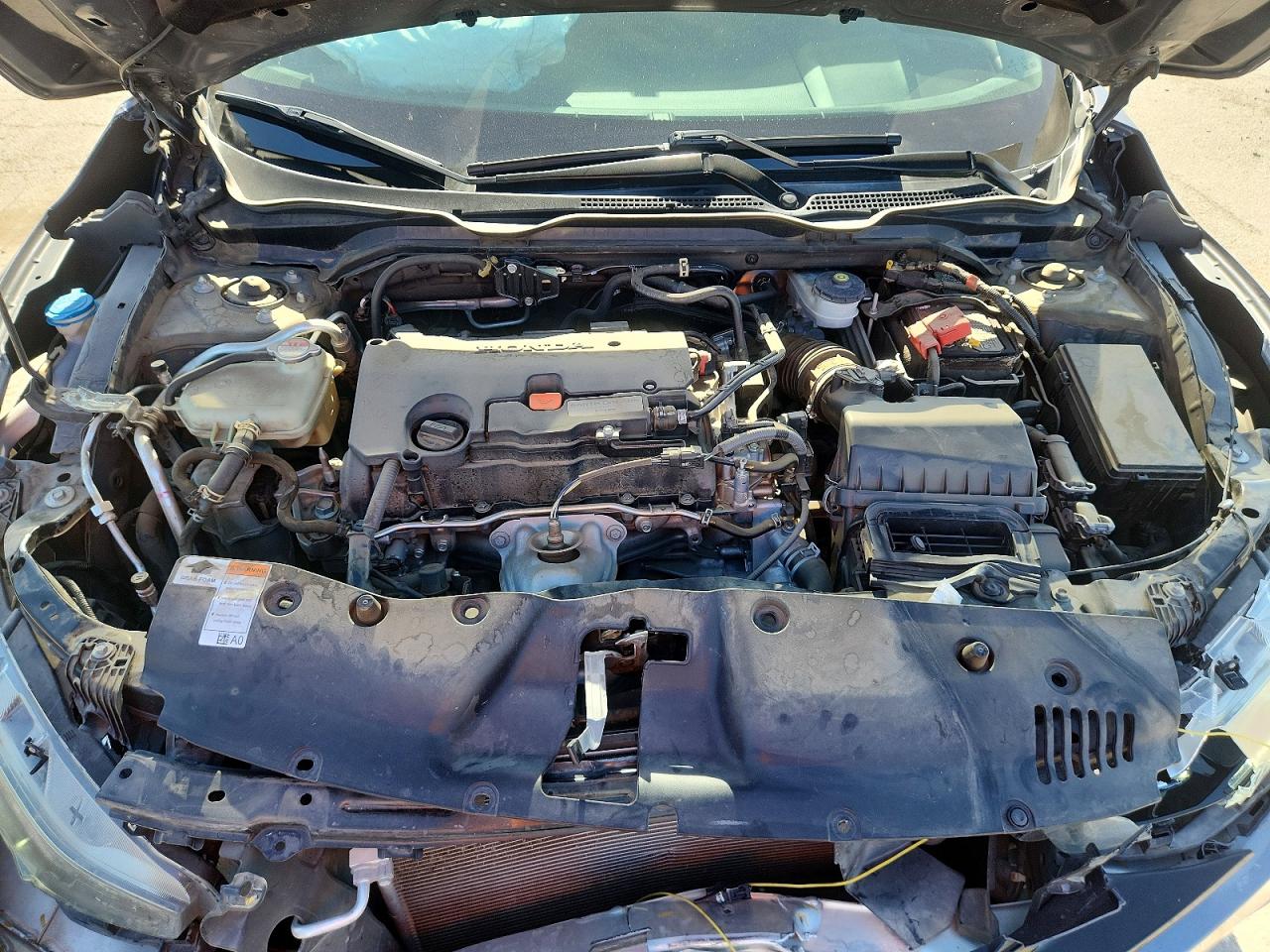 2018 Honda Civic Lx Gray vin: 2HGFC2F55JH528793