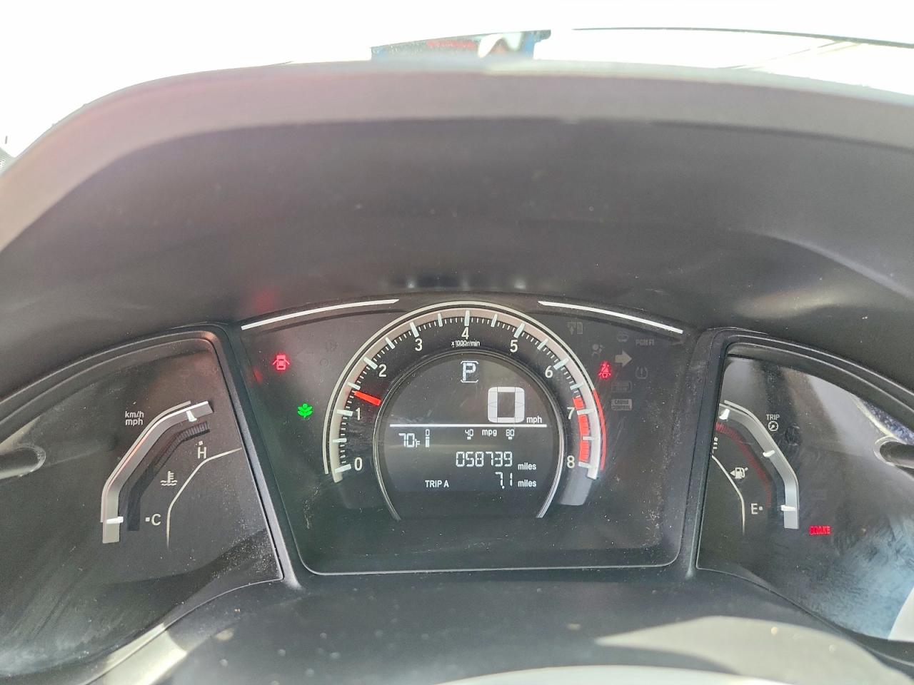 2018 Honda Civic Lx Silver vin: 2HGFC2F55JH601175