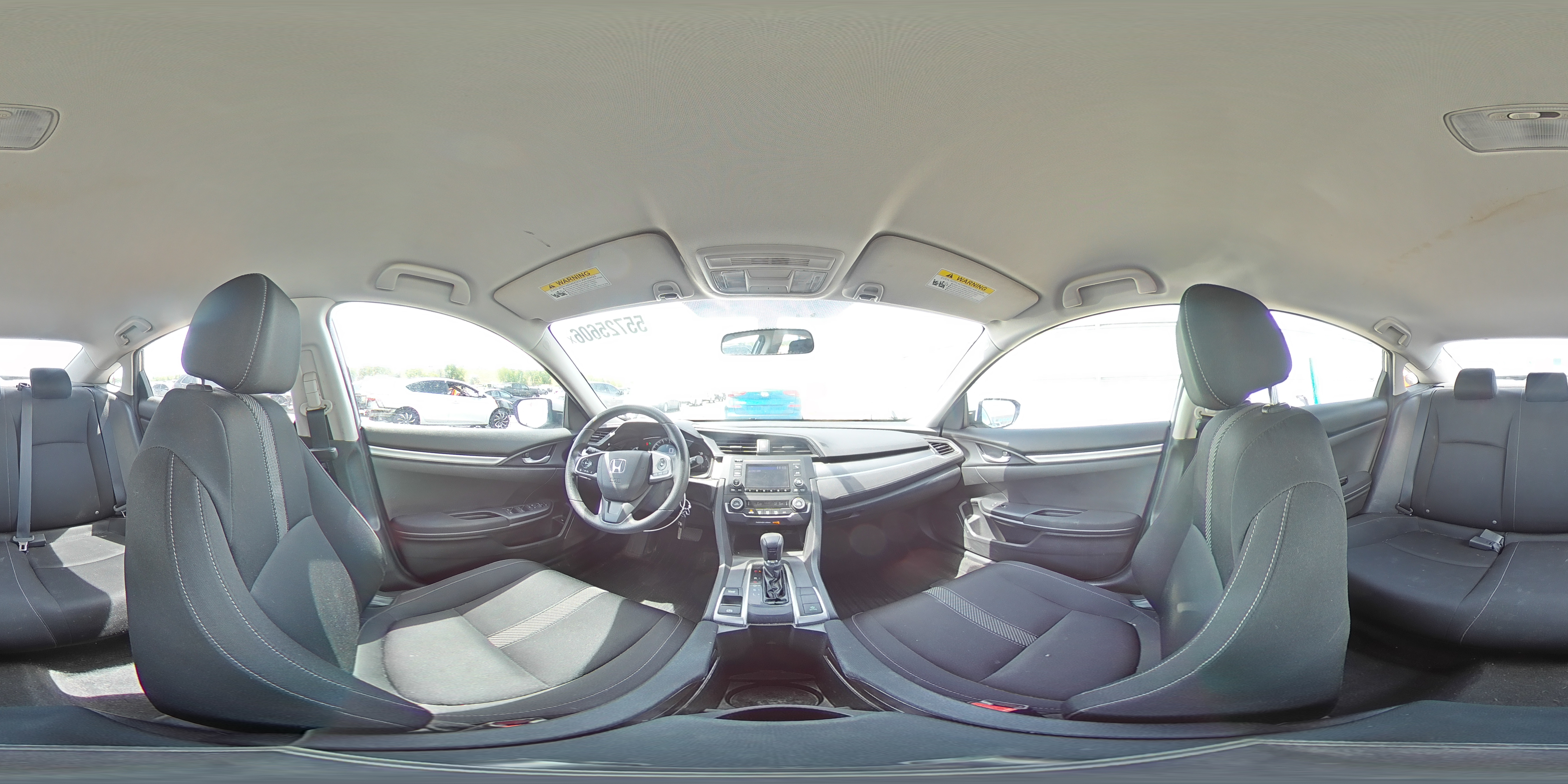 2018 Honda Civic Lx Silver vin: 2HGFC2F55JH601175