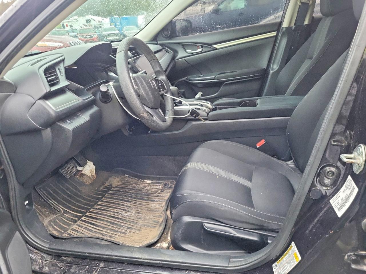 2016 Honda Civic Lx Черный vin: 2HGFC2F56GH008840