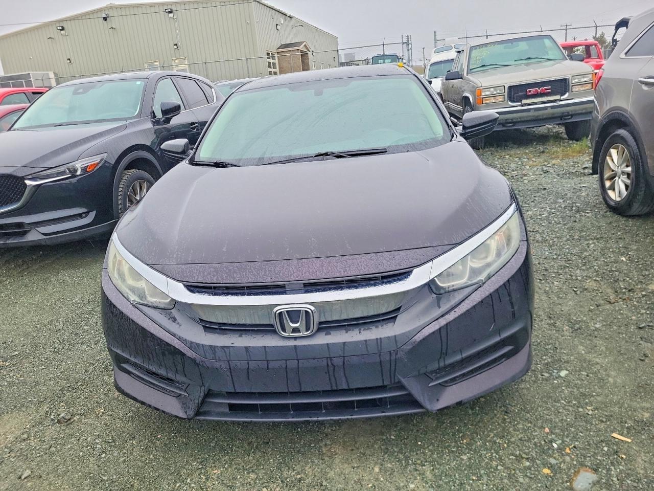 2016 Honda Civic Lx Черный vin: 2HGFC2F56GH008840