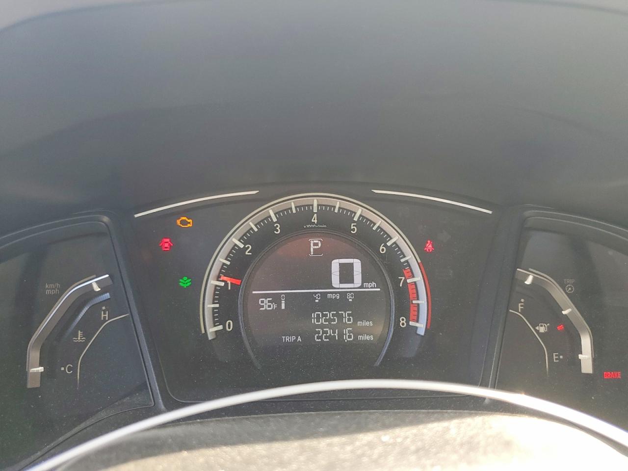 2017 Honda Civic Lx White vin: 2HGFC2F56HH535486