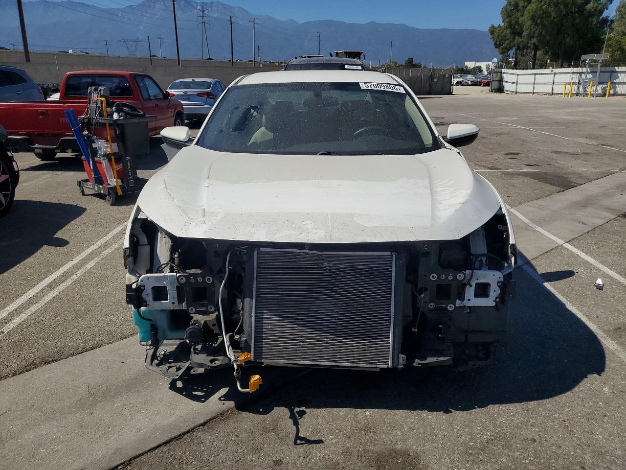 2017 Honda Civic Lx White vin: 2HGFC2F56HH535486