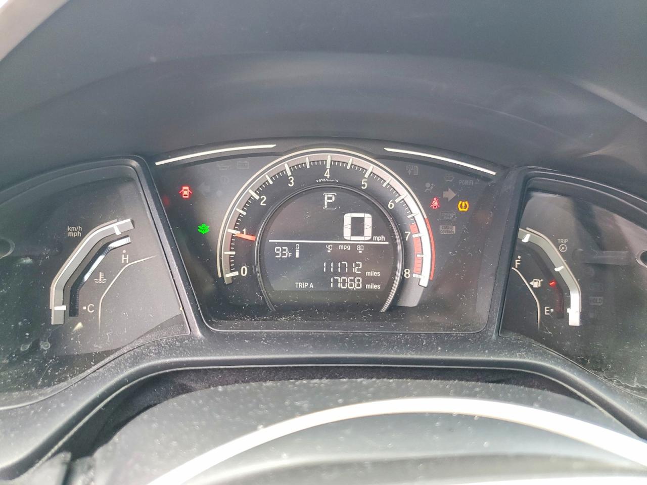 2018 Honda Civic Lx Black vin: 2HGFC2F56JH610502