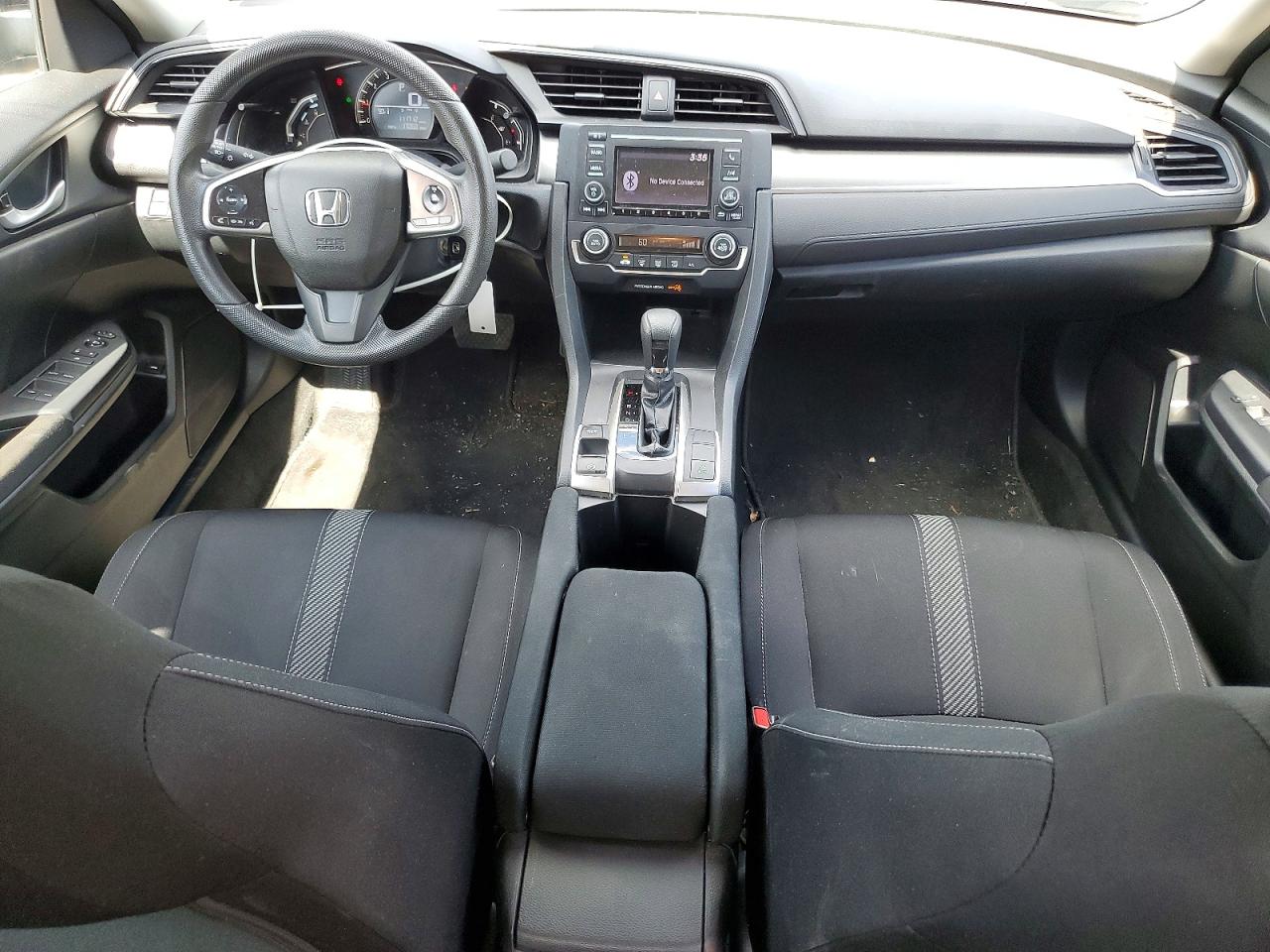 2018 Honda Civic Lx Black vin: 2HGFC2F56JH610502