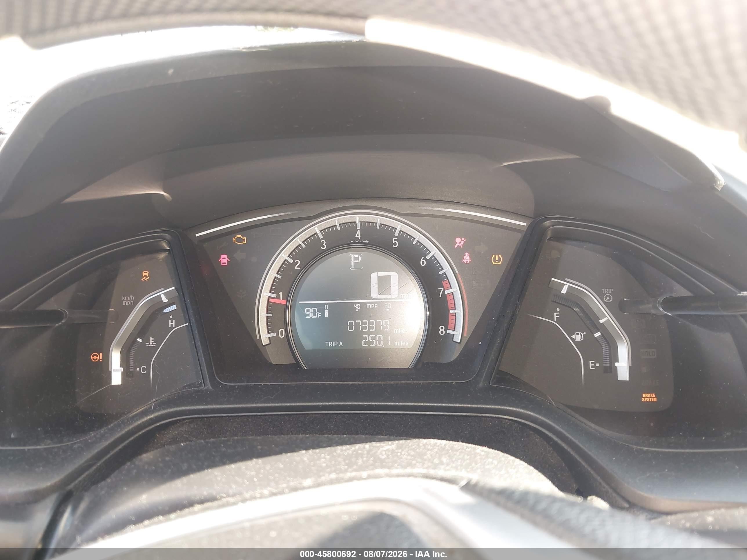2016 Honda Civic Lx Black vin: 2HGFC2F57GH509204