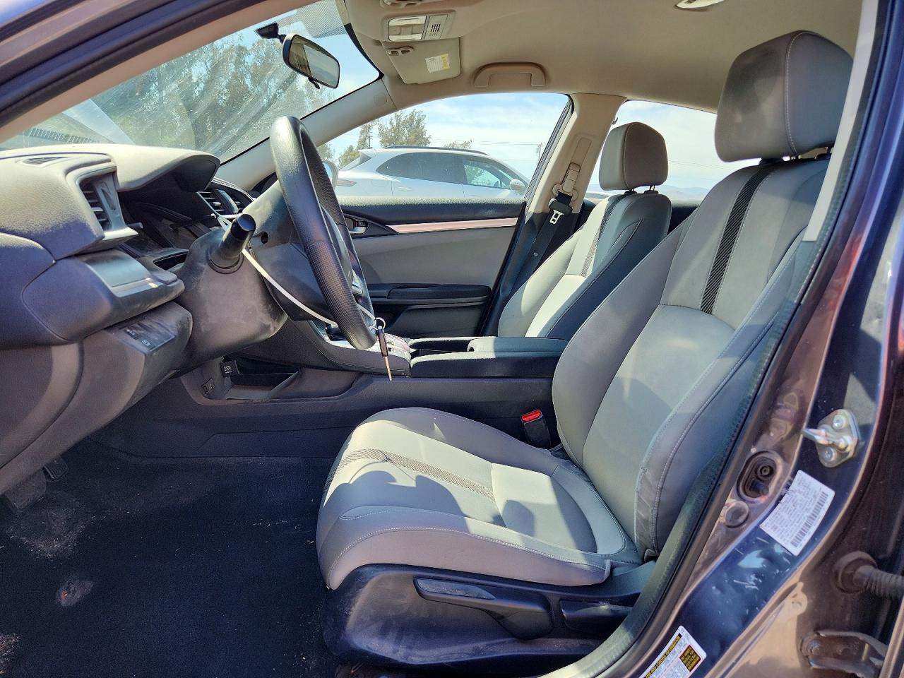 2016 Honda Civic Lx Gray vin: 2HGFC2F57GH551338